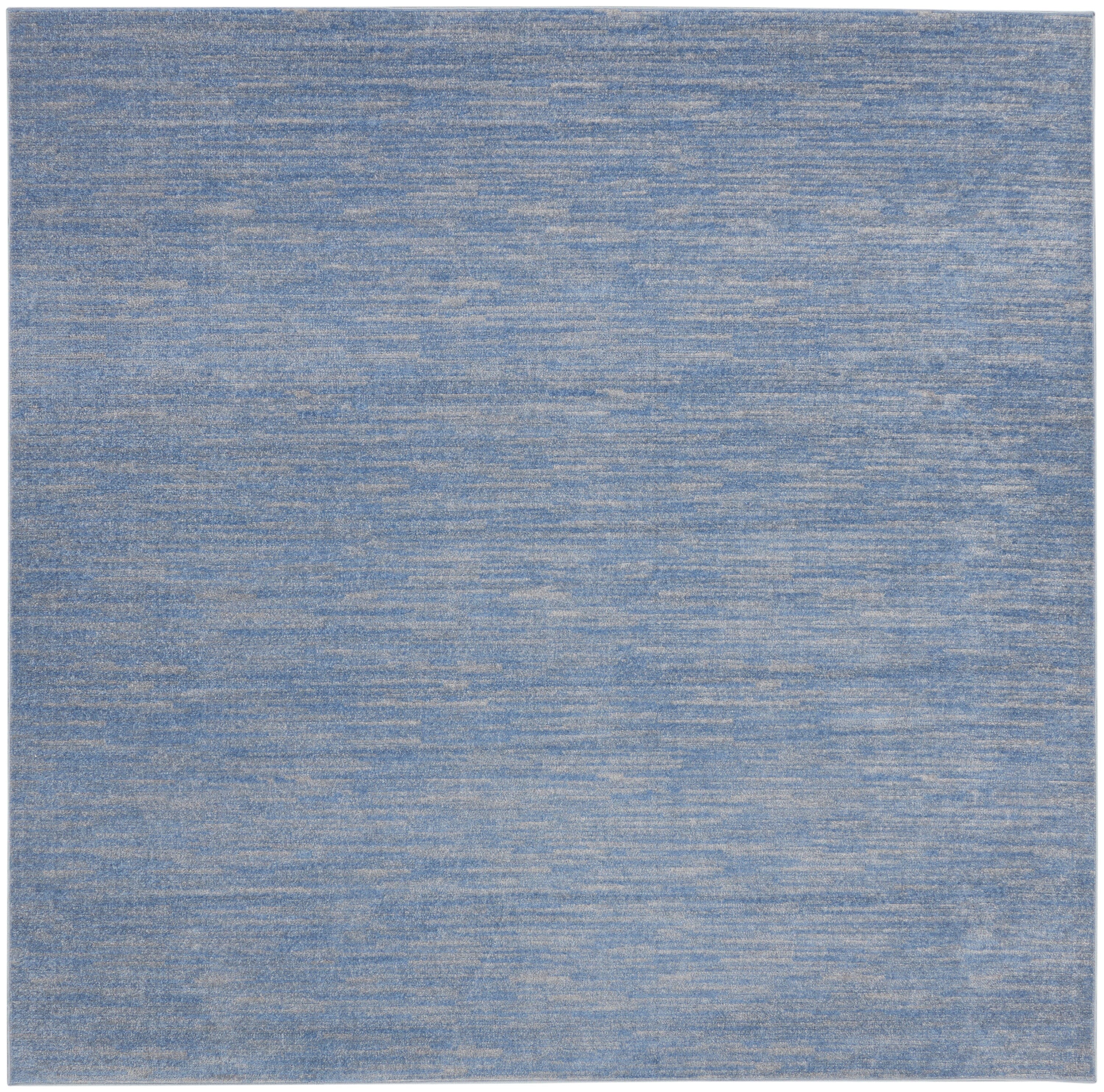 Nourison Essentials Blue Grey Outdoor Rug RUG Nourison