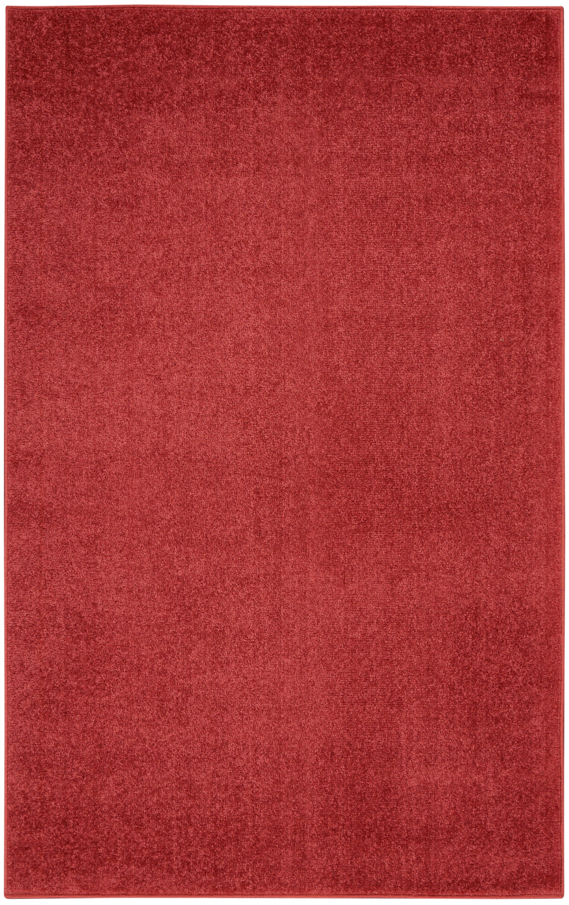 Nourison Essentials Brick Red Outdoor Rug RUG Nourison