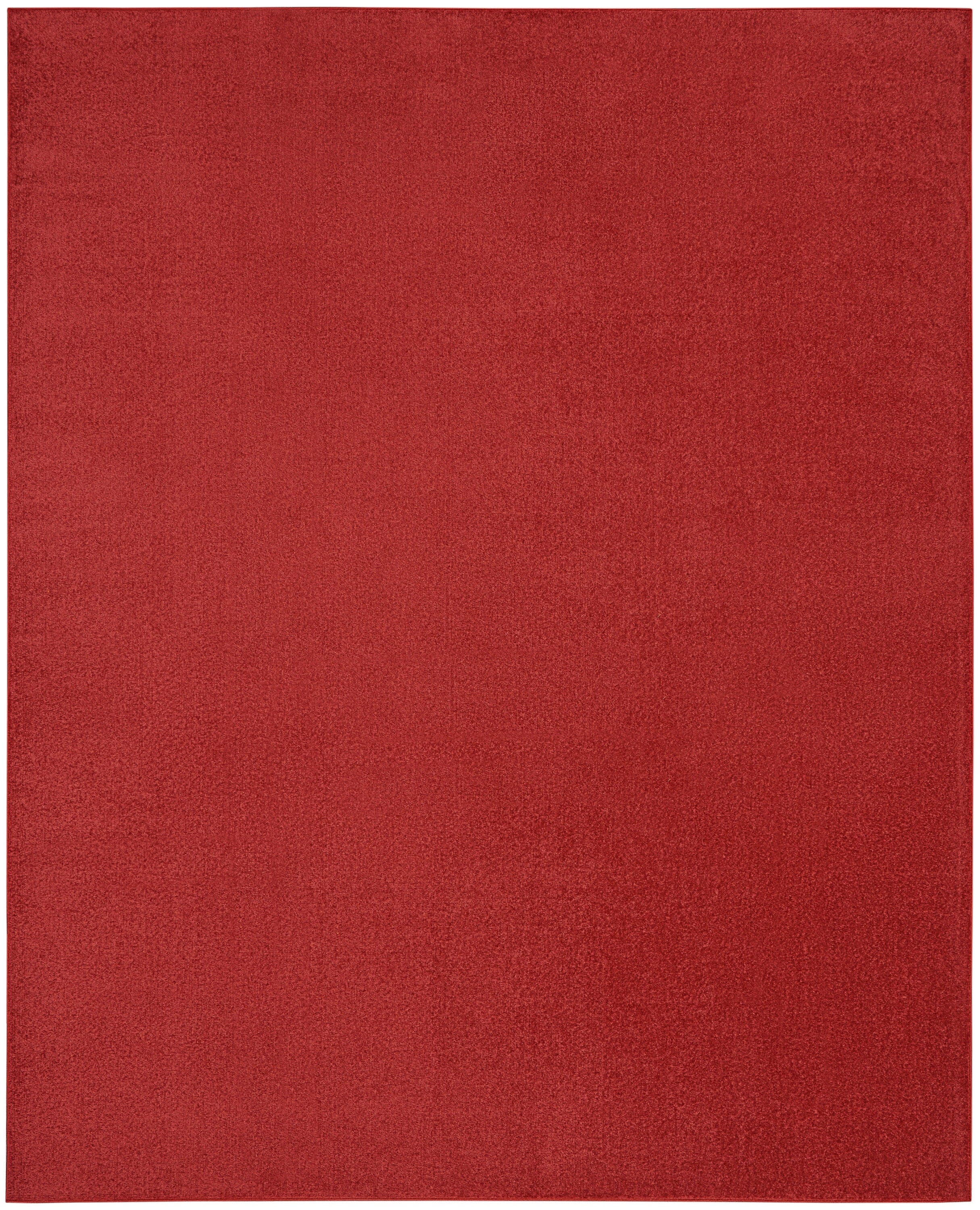 Nourison Essentials Brick Red Outdoor Rug RUG Nourison