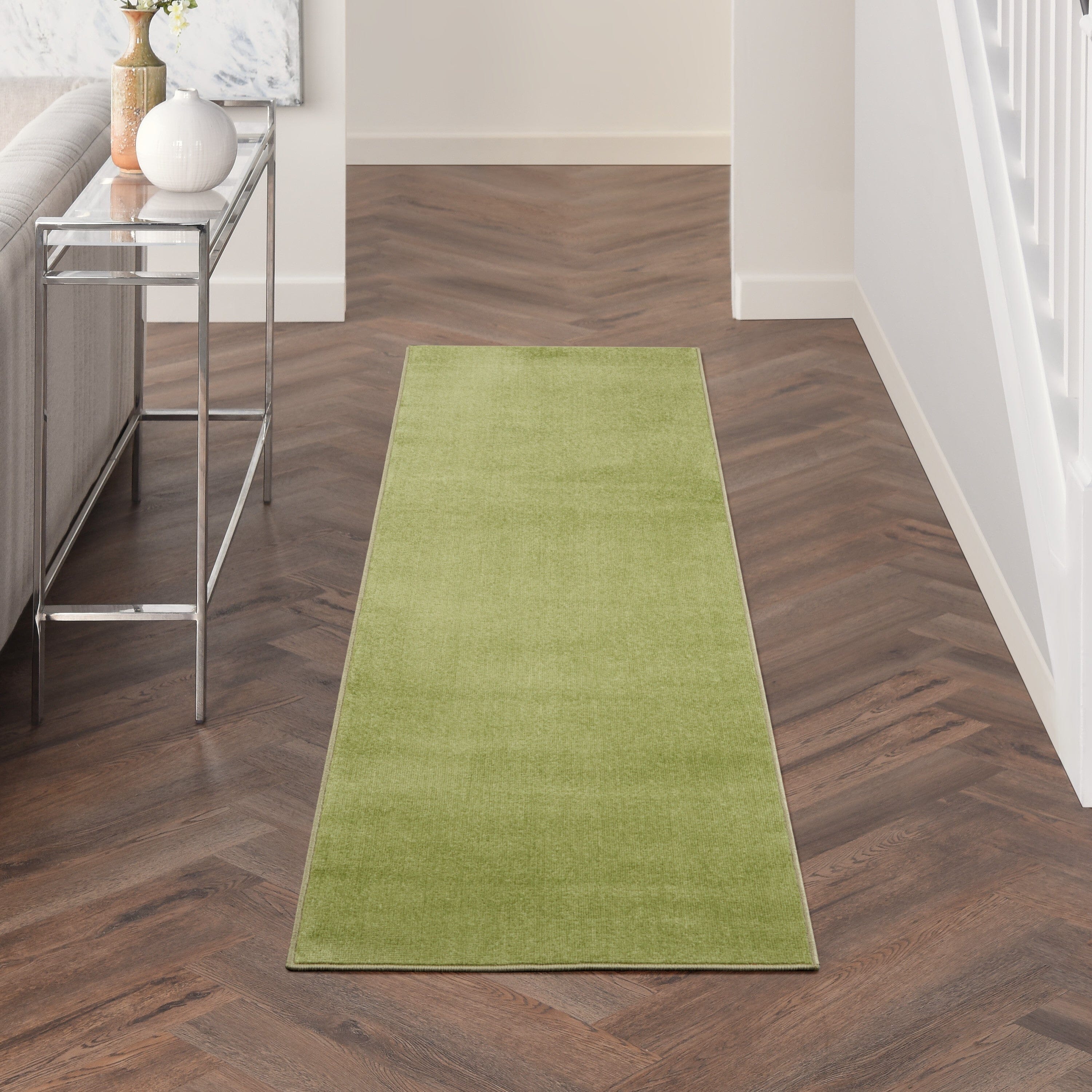 Nourison Essentials Green Outdoor Rug RUG Nourison