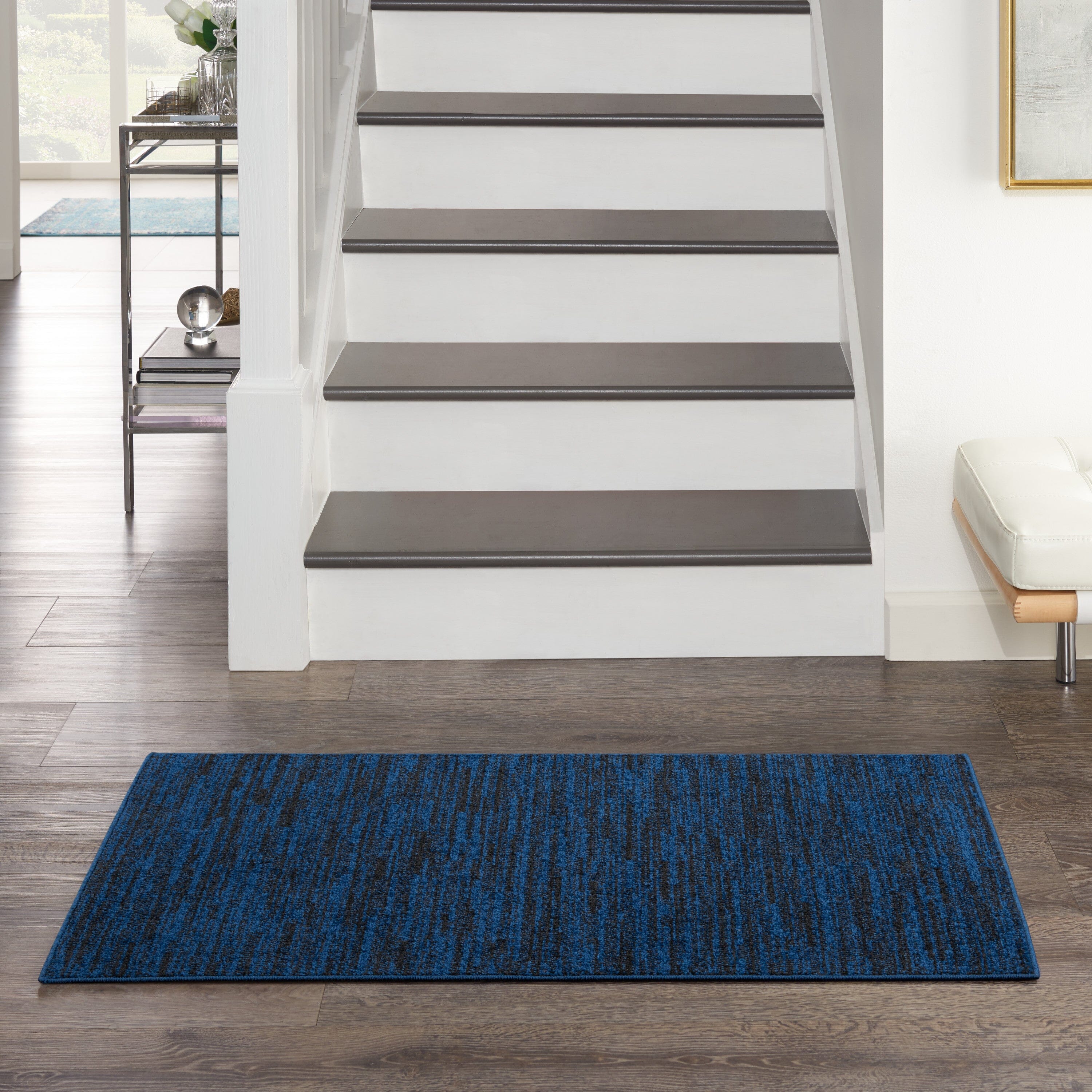 Nourison Essentials Midnight Blue Outdoor Rug RUG Nourison