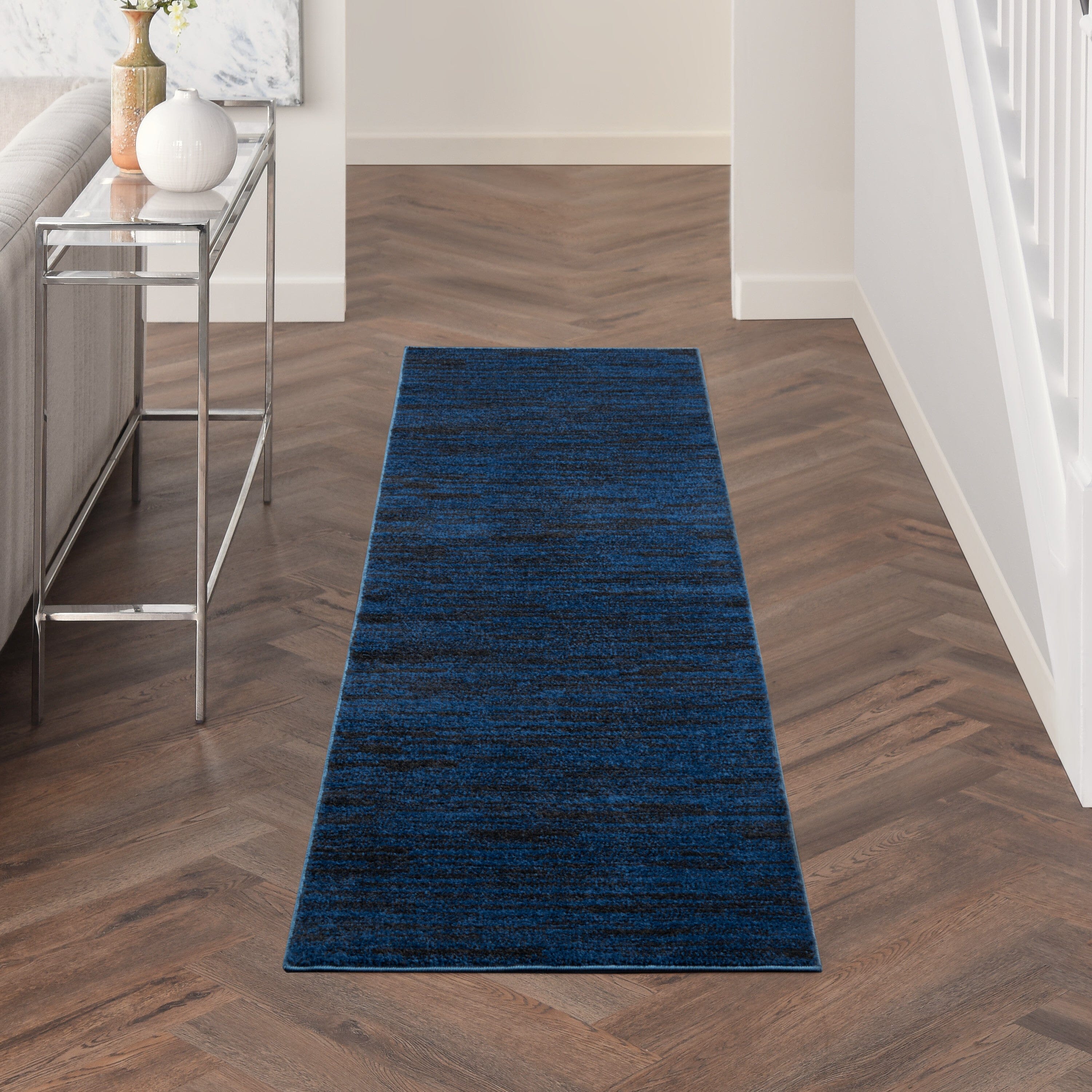 Nourison Essentials Midnight Blue Outdoor Rug RUG Nourison