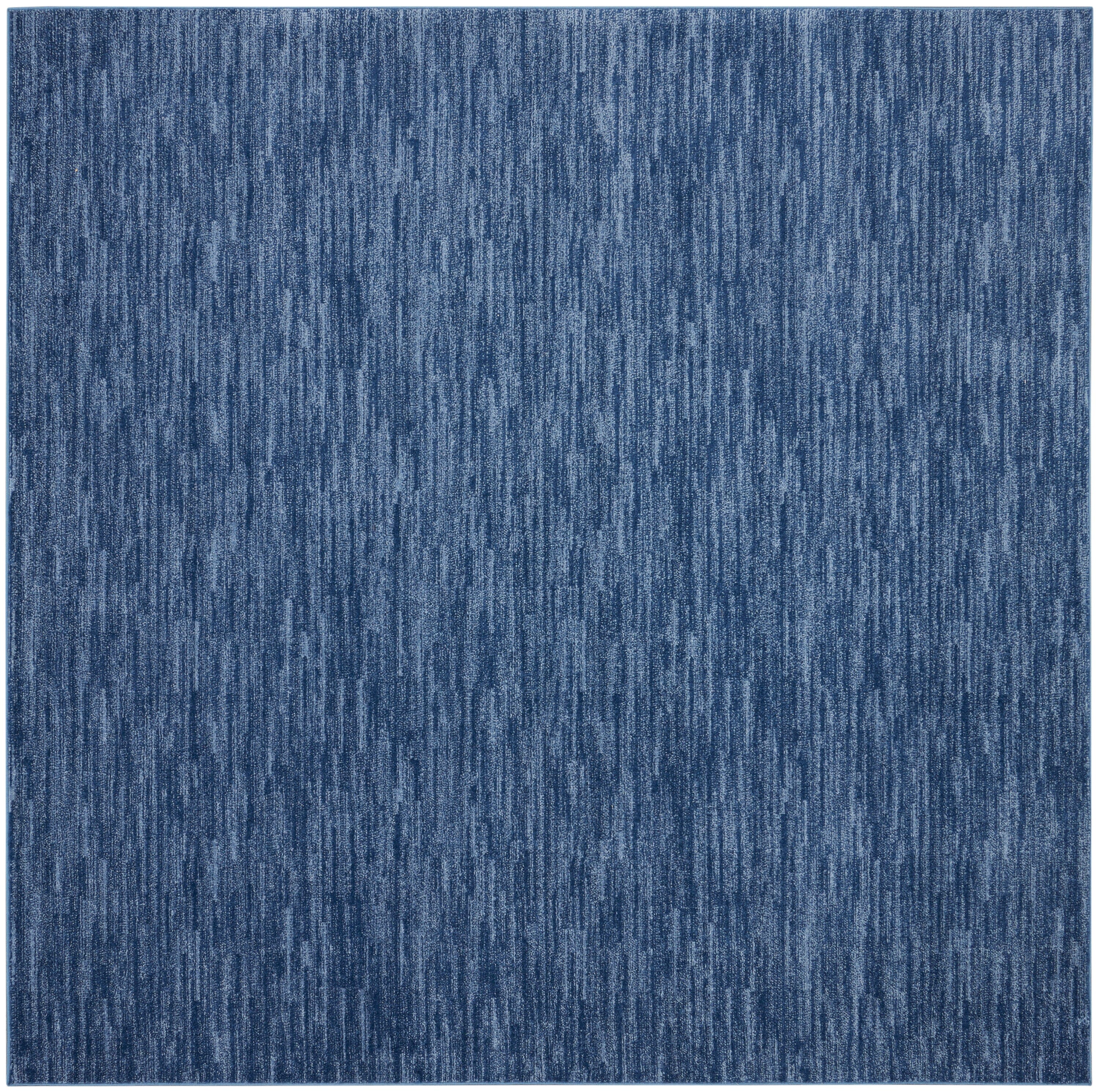 Nourison Essentials Navy Blue Outdoor Rug RUG Nourison