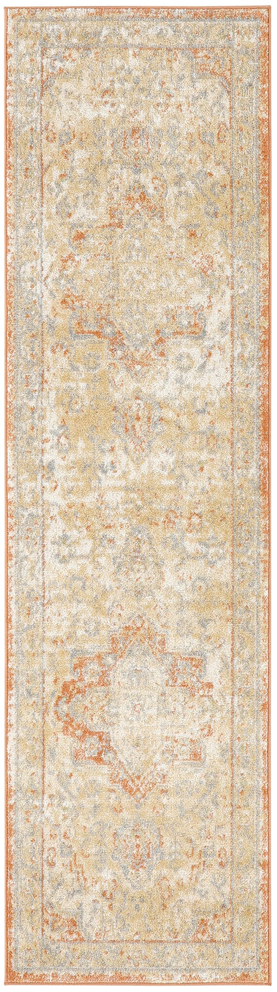 Nourison Essentials Persian Beige Rust Vintage Rug RUG Nourison