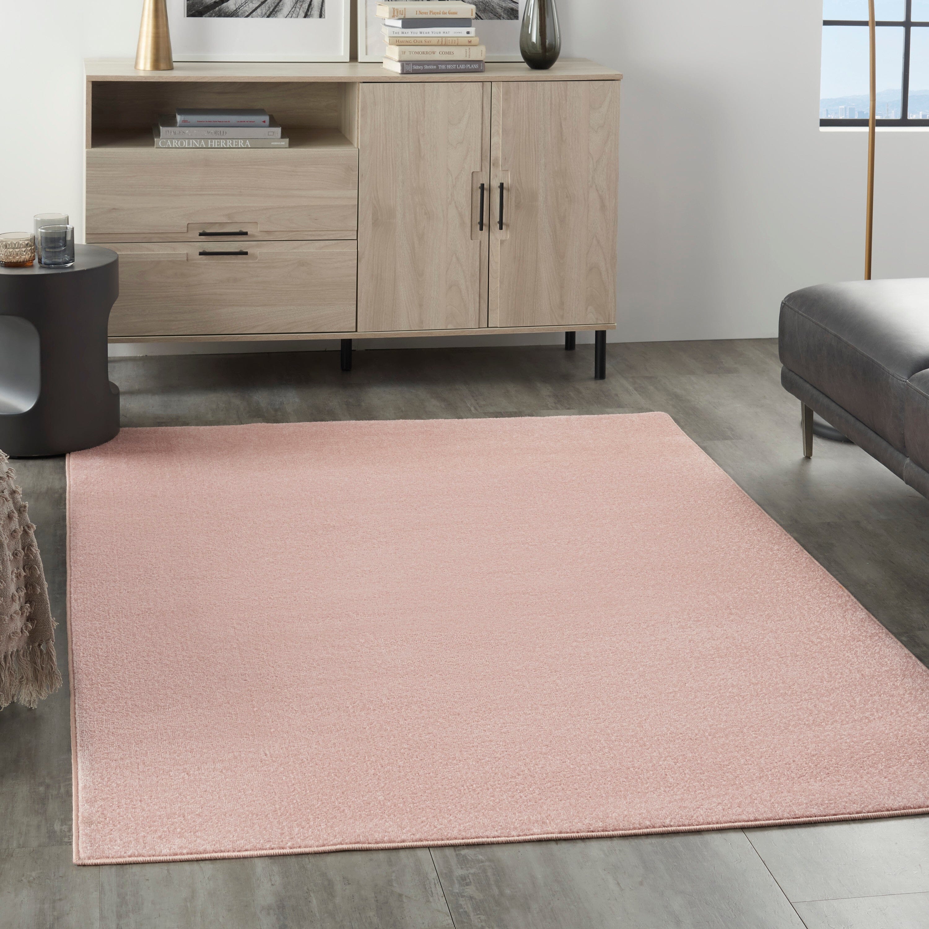 Nourison Essentials Pink Outdoor Rug RUG Nourison