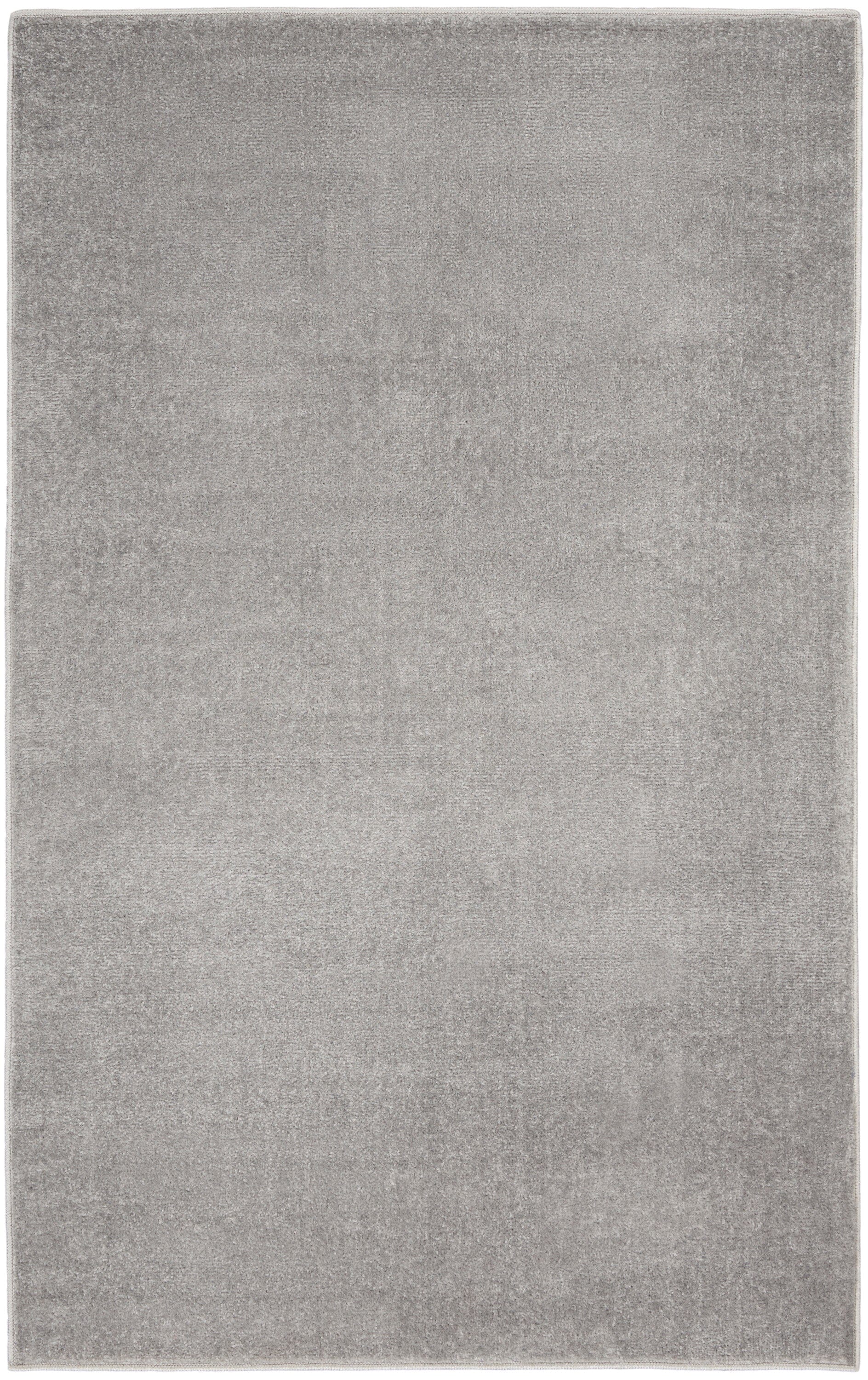 Nourison Essentials Silver Grey Outdoor Rug RUG Nourison