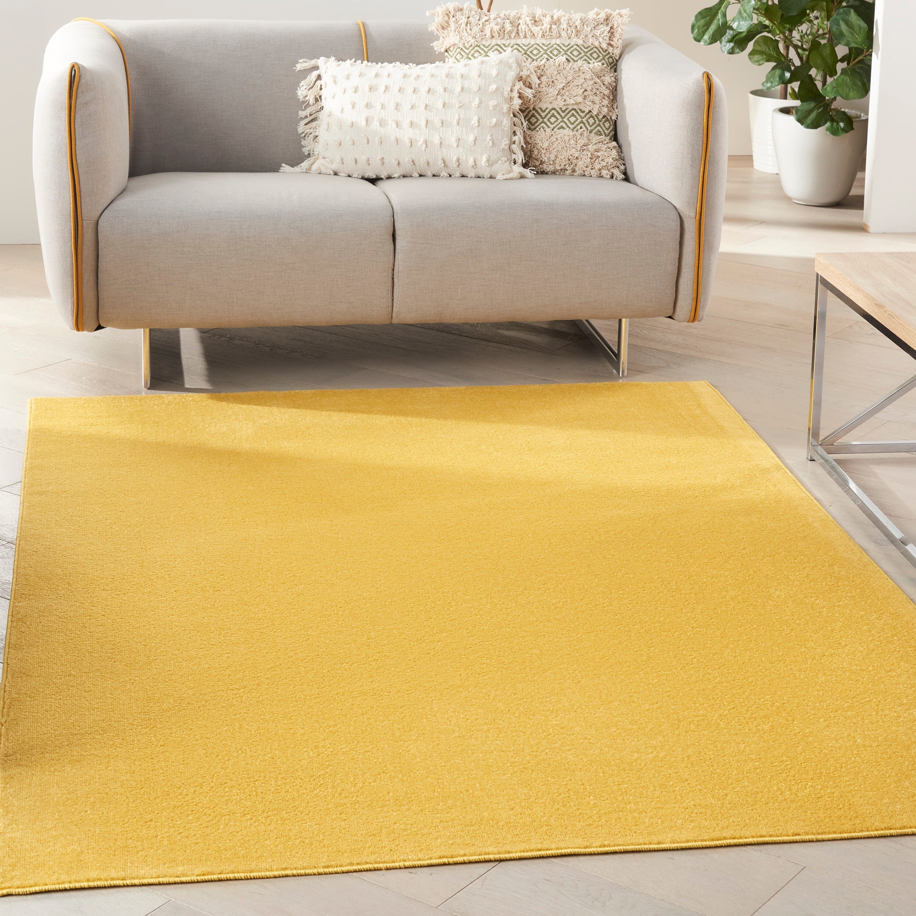 Nourison Essentials Yellow Outdoor Rug RUG Nourison