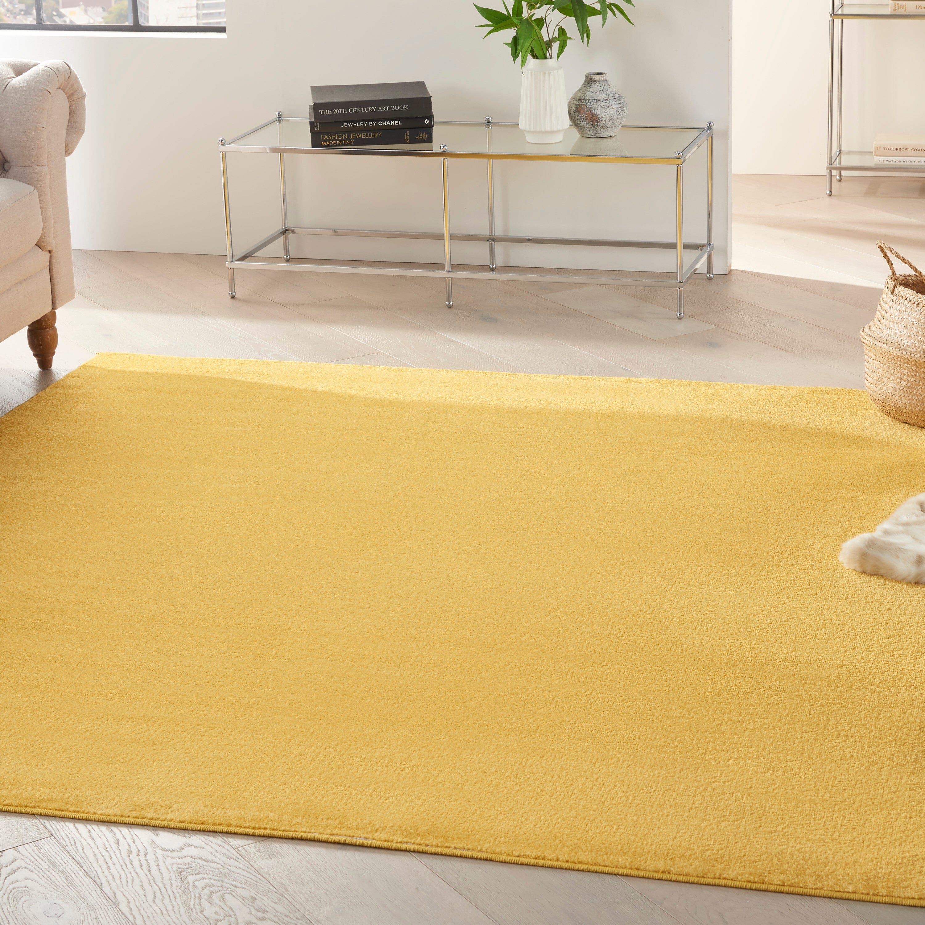 Nourison Essentials Yellow Outdoor Rug RUG Nourison