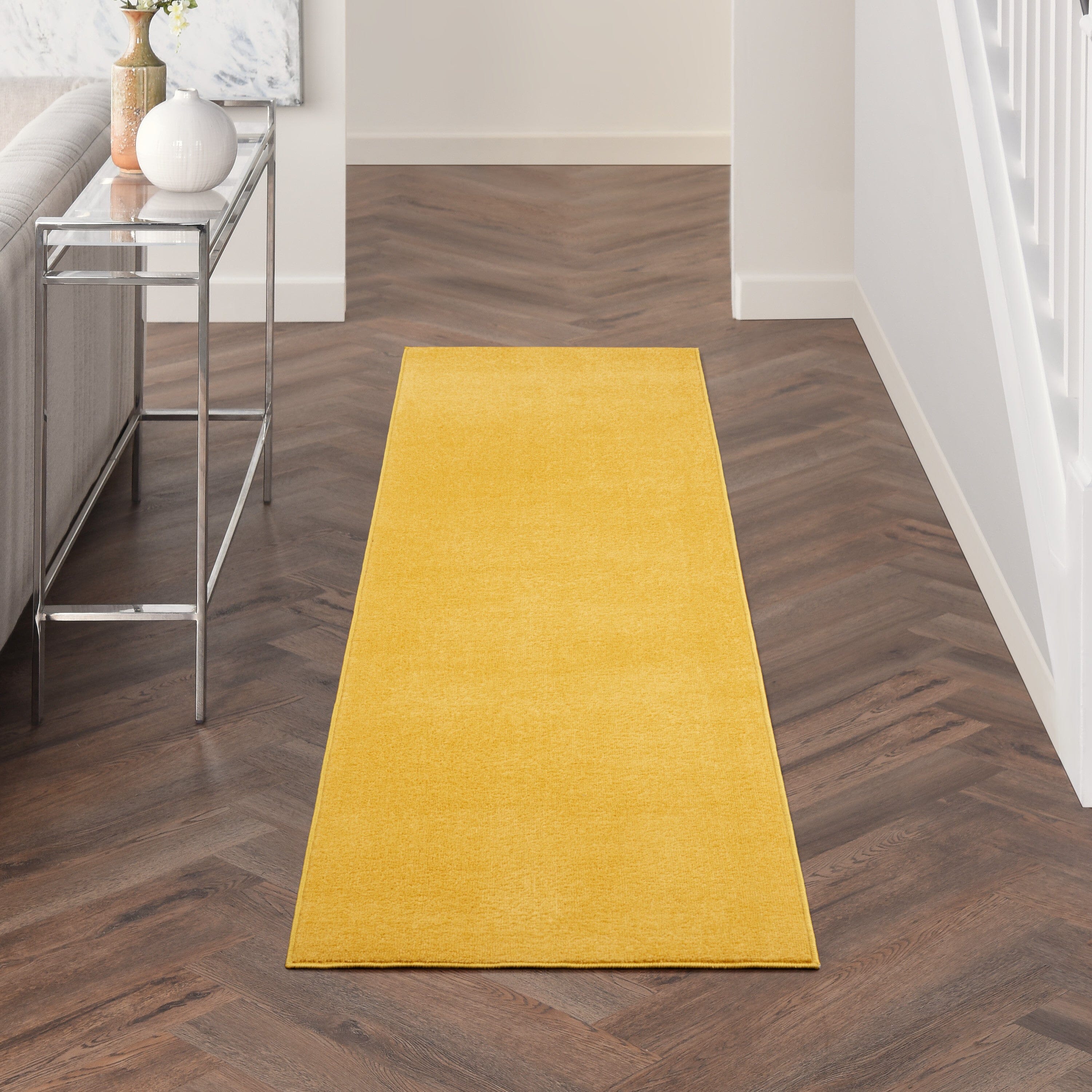 Nourison Essentials Yellow Outdoor Rug RUG Nourison