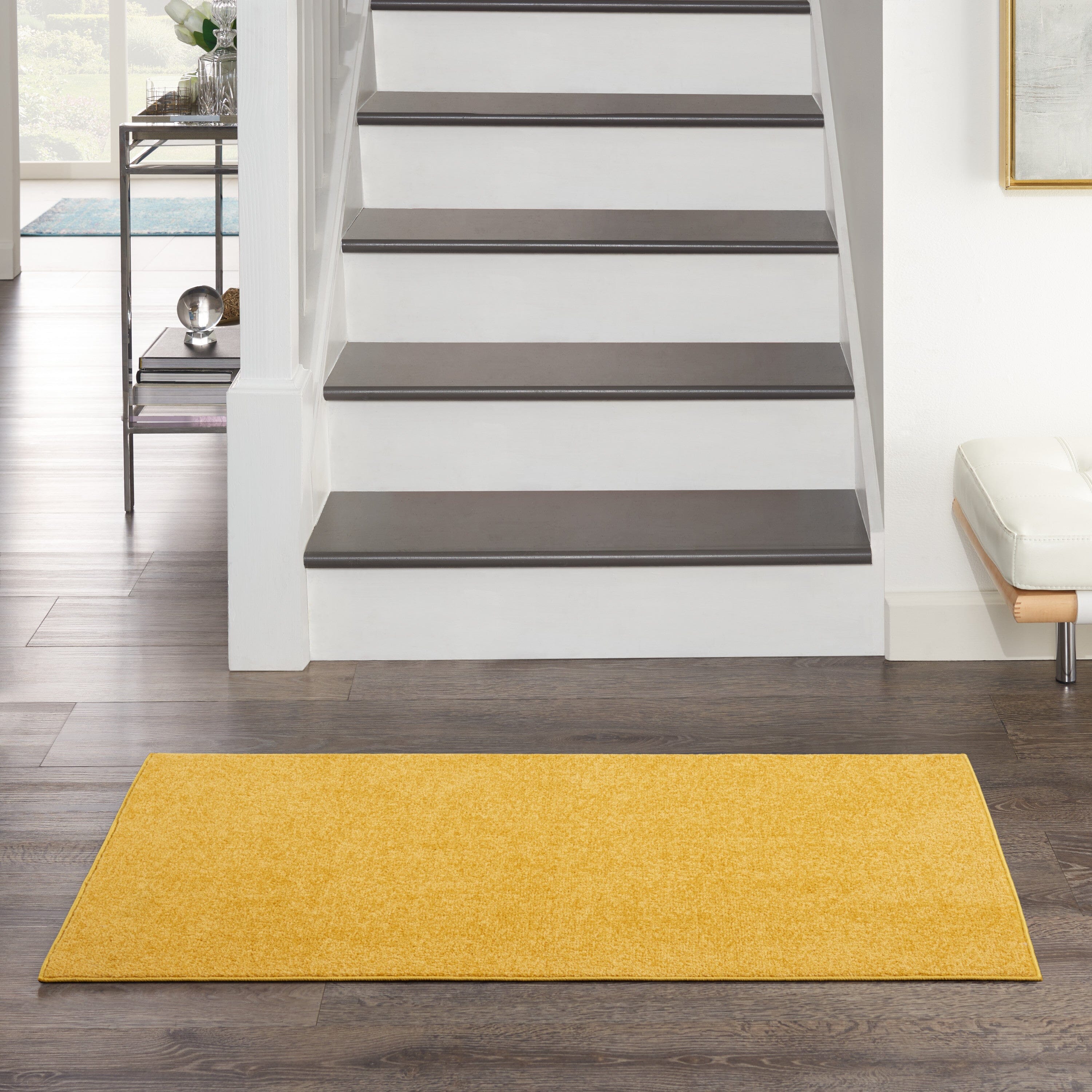 Nourison Essentials Yellow Outdoor Rug RUG Nourison