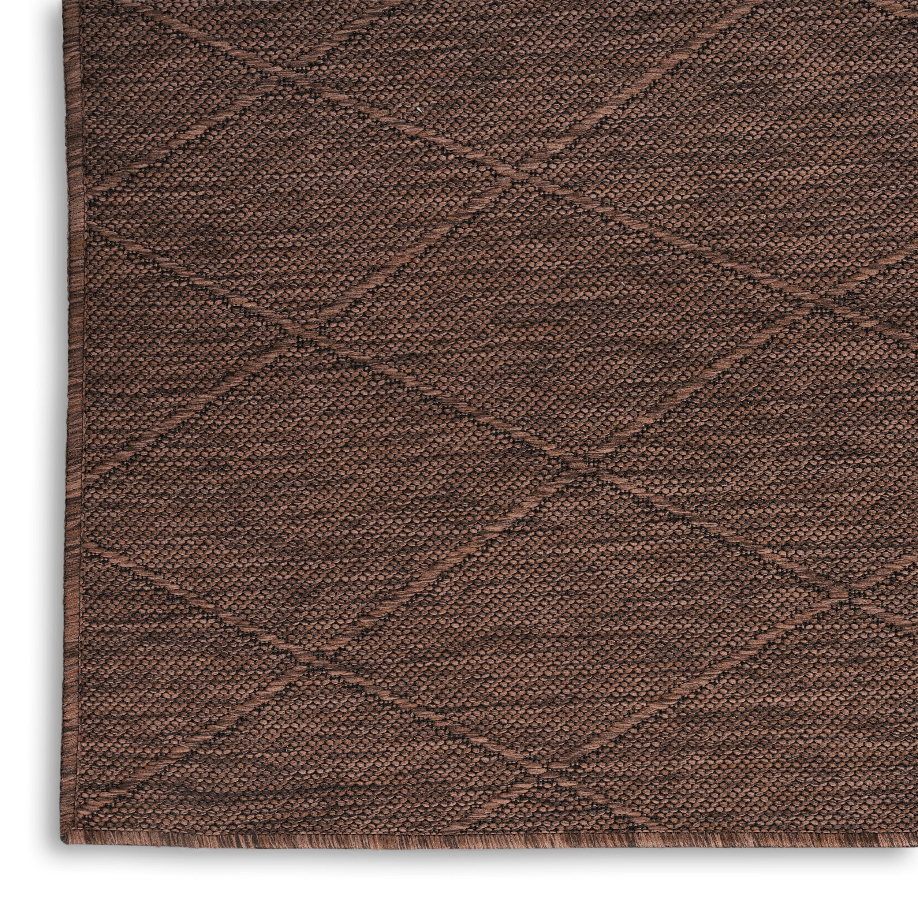 Nourison Washable Solutions Mocha Modern Rug WSL01 RUG Nourison