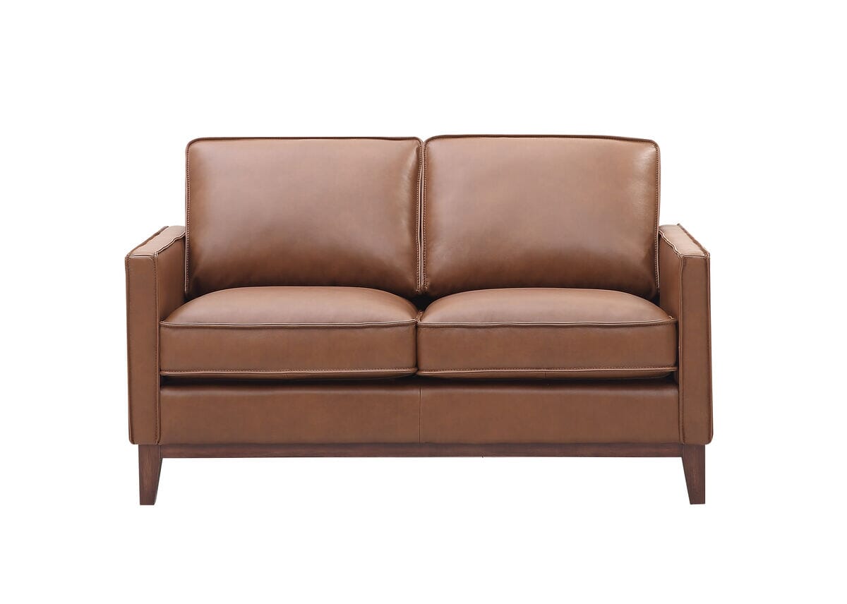 Nova Loveseat, Leather 59" LOVESEAT Huck & Peck Elite