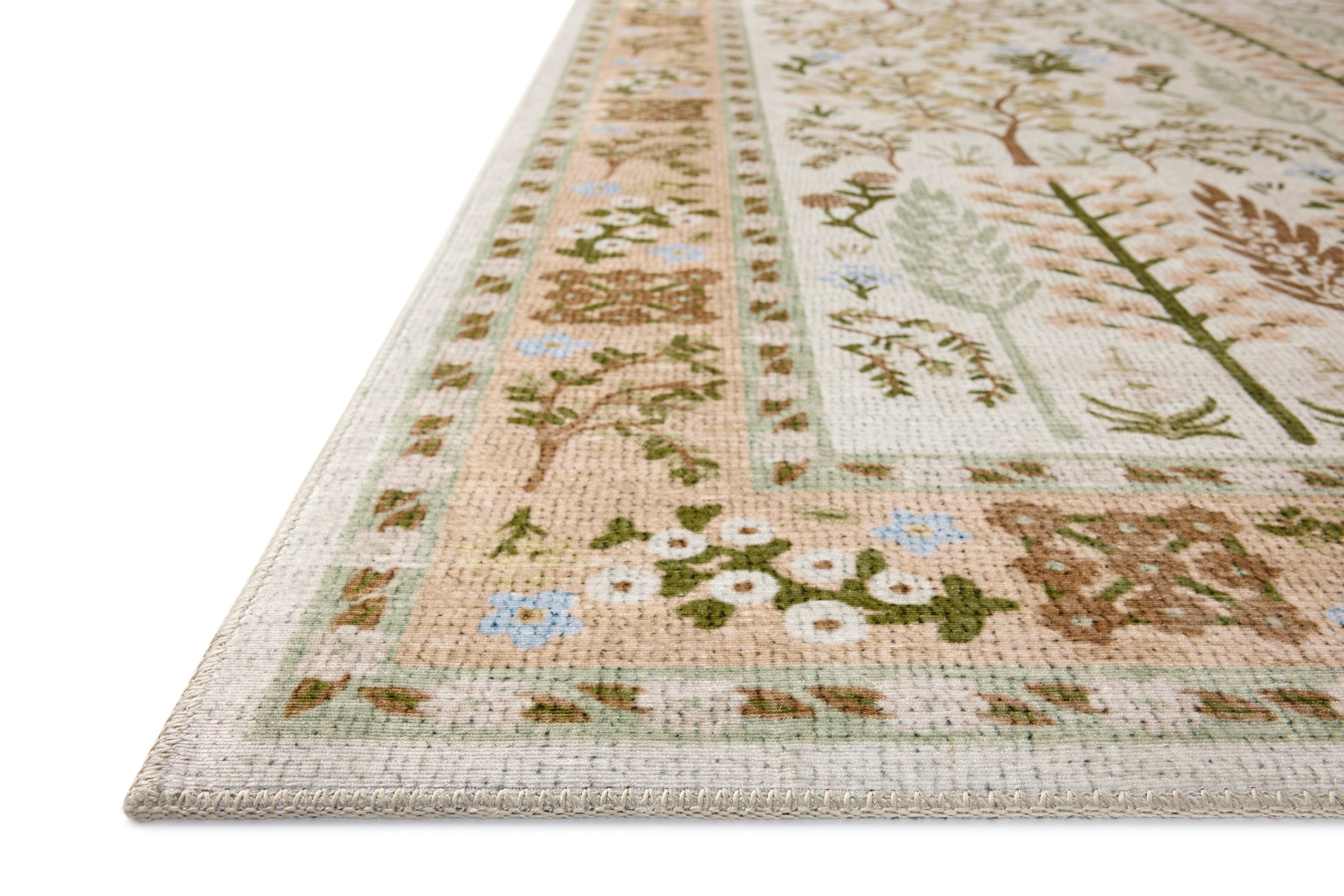 Rifle Paper Co. x Loloi Canopy Rug | Cream CNP-01 | Huck & Peck