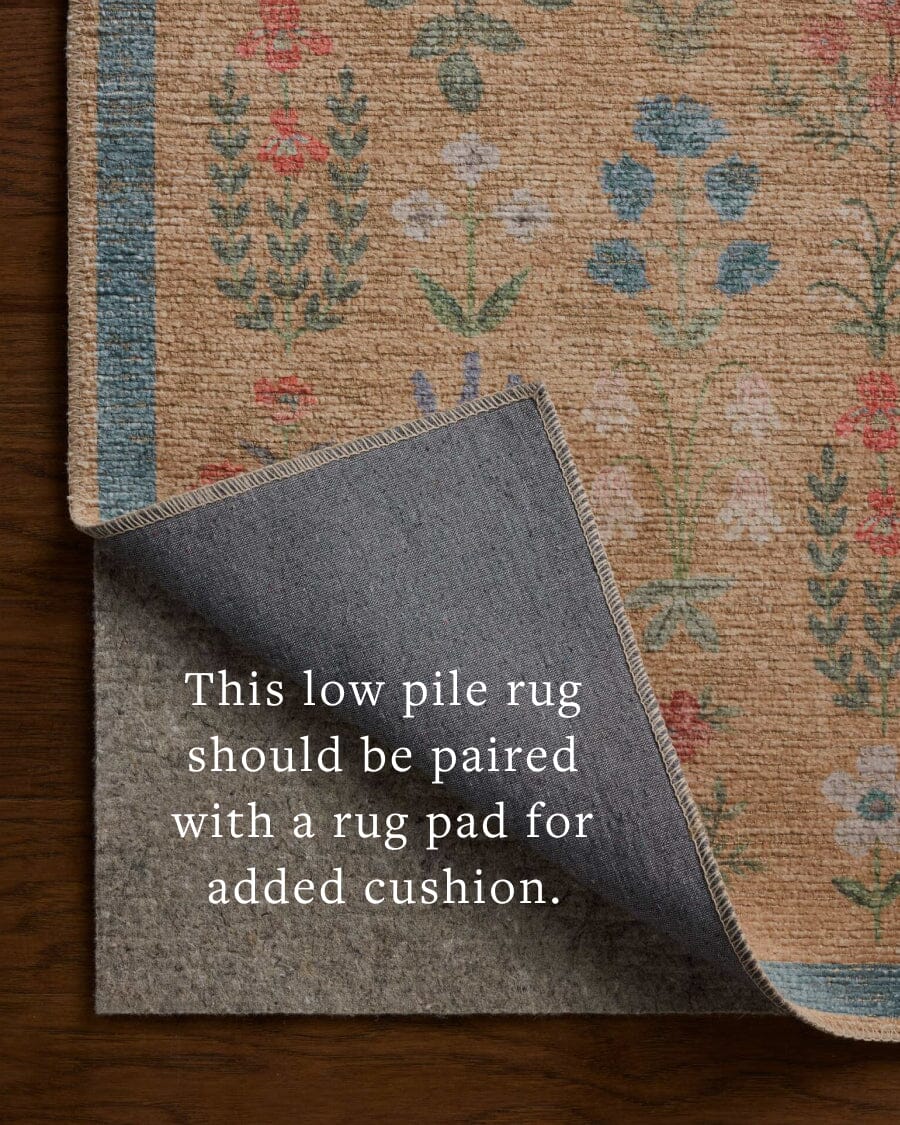 Rifle Paper Co. x Loloi Edinburgh | Wheat / Multi EDN-03 Rugs Rifle Paper Co. x Loloi