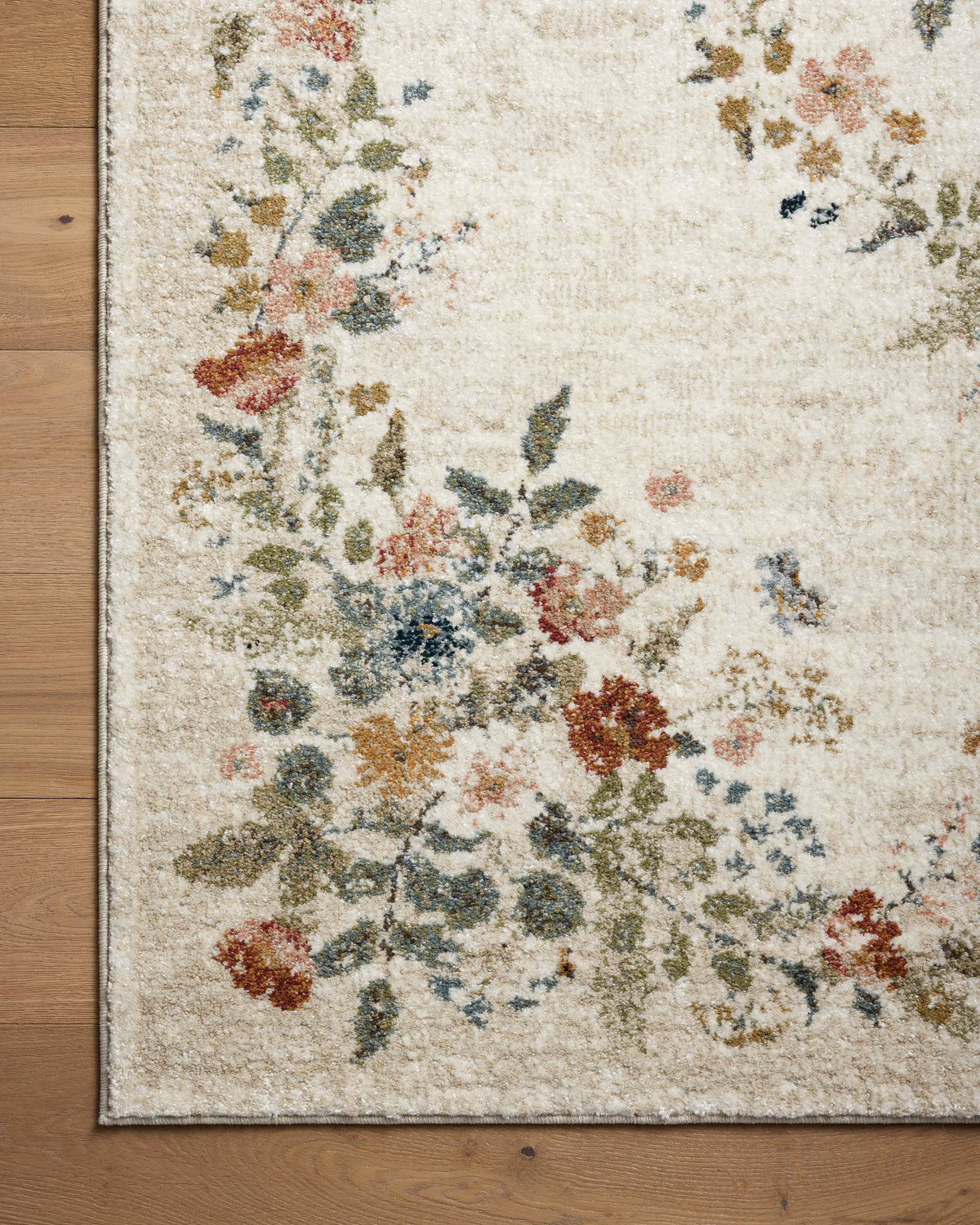 Rifle Paper Co. x Loloi Laurel Rug | Cream LAU-01 | Huck & Peck