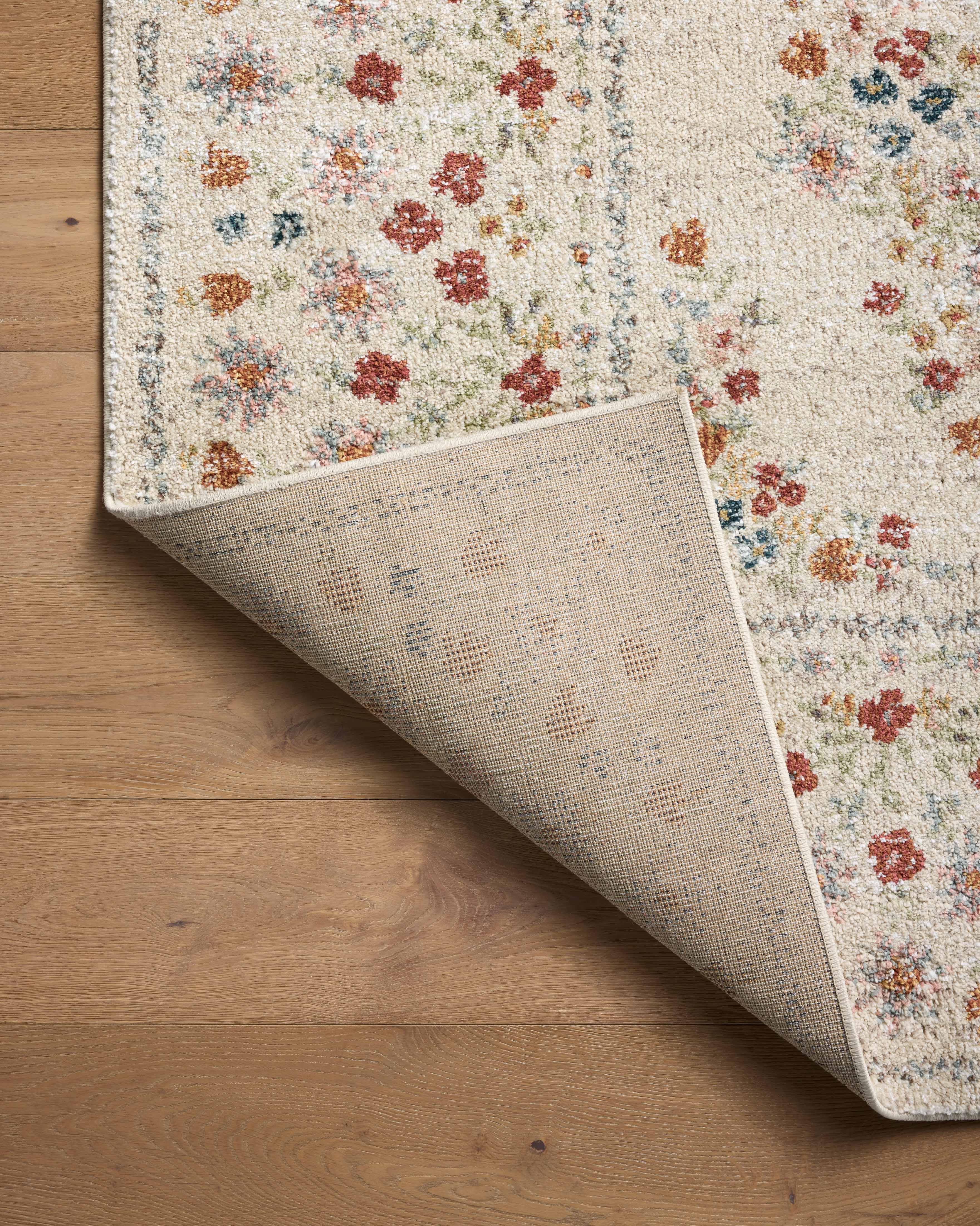 Rifle Paper Co. x Loloi Laurel Rug | Linen LAU-02 Rugs Rifle Paper Co. x Loloi