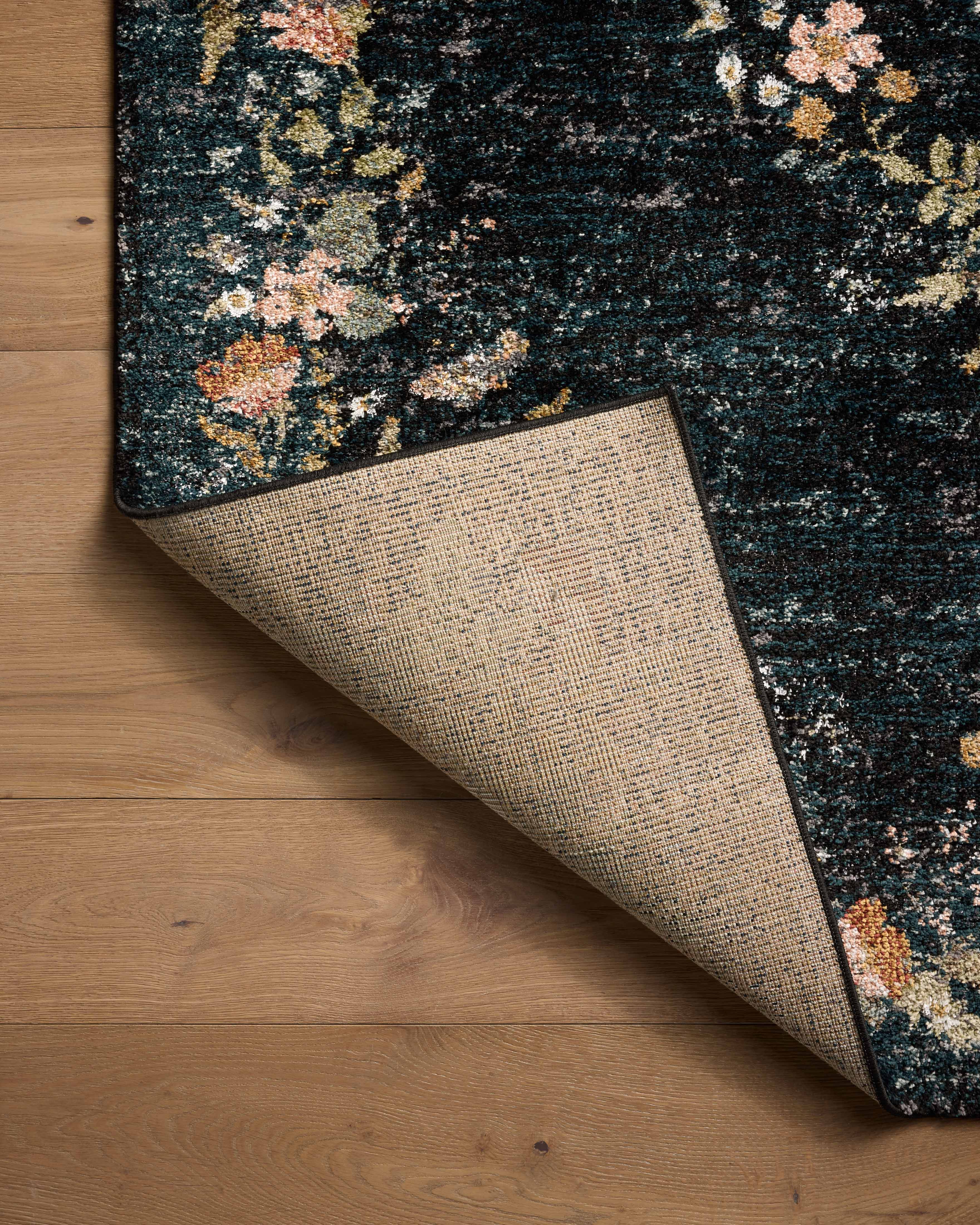 Rifle Paper Co. x Loloi Laurel Rug | Navy LAU-01 Rugs Rifle Paper Co. x Loloi