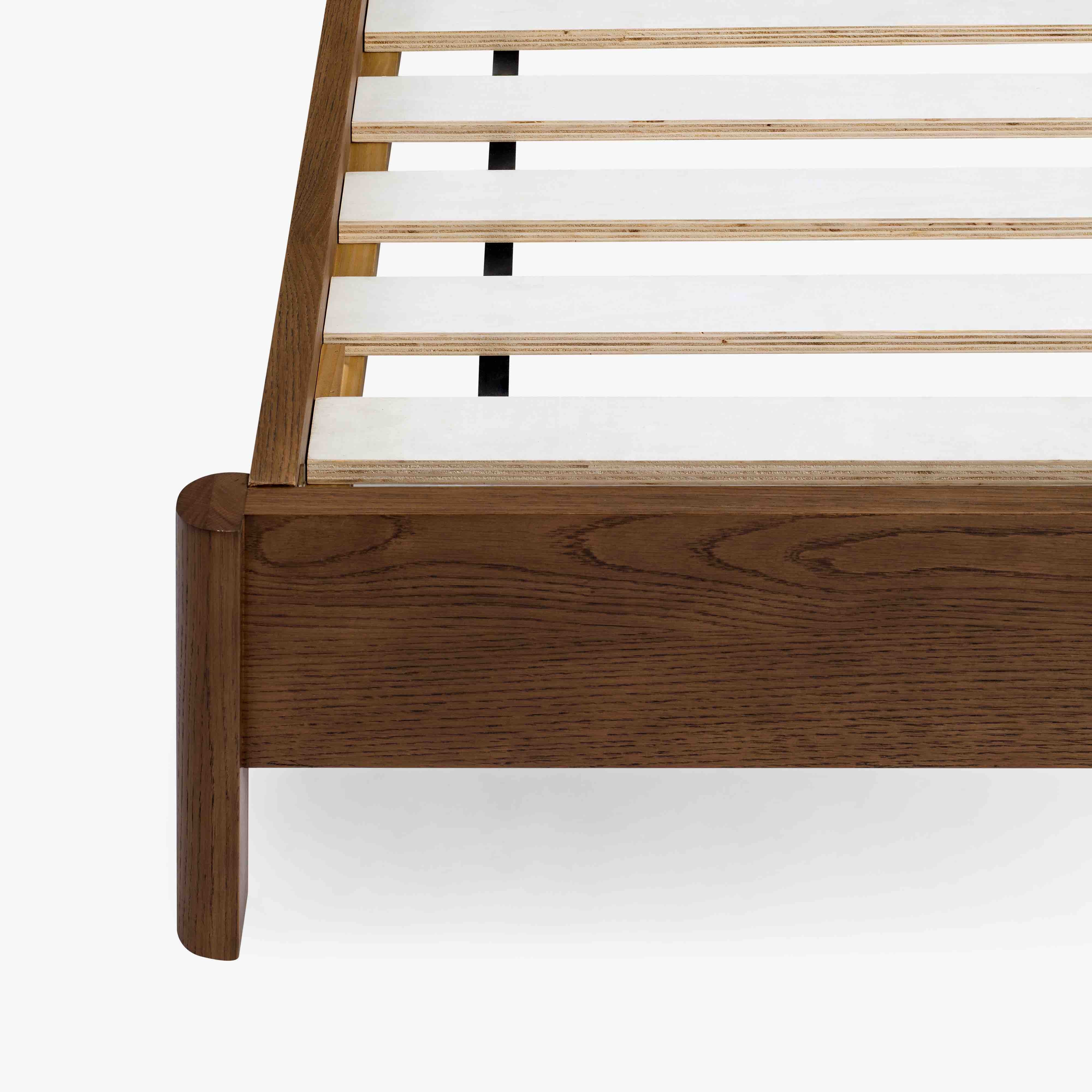 Signal Oak Bed - Walnut Stain BED Huck & Peck