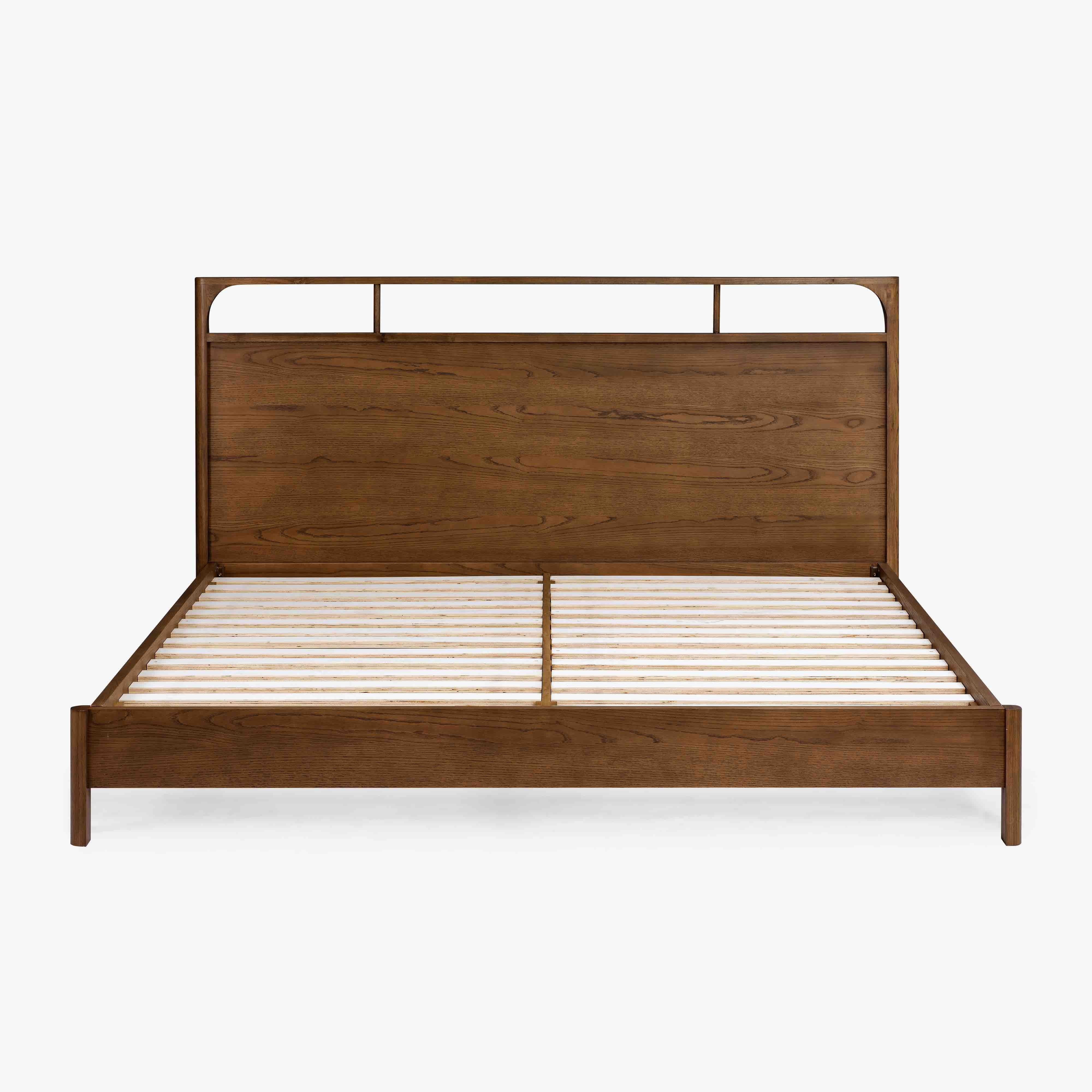 Signal Oak Bed - Walnut Stain BED Huck & Peck