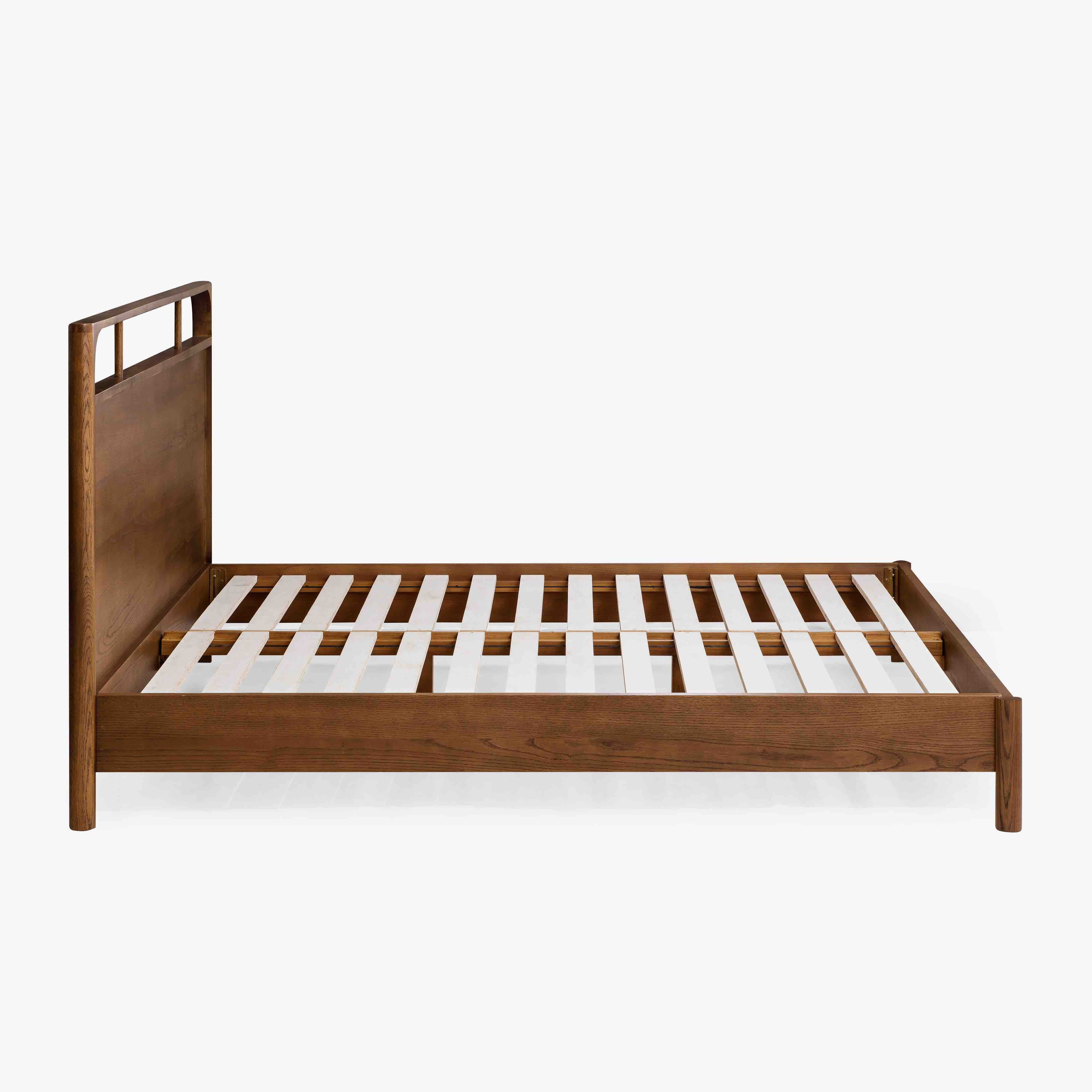 Signal Oak Bed - Walnut Stain BED Huck & Peck