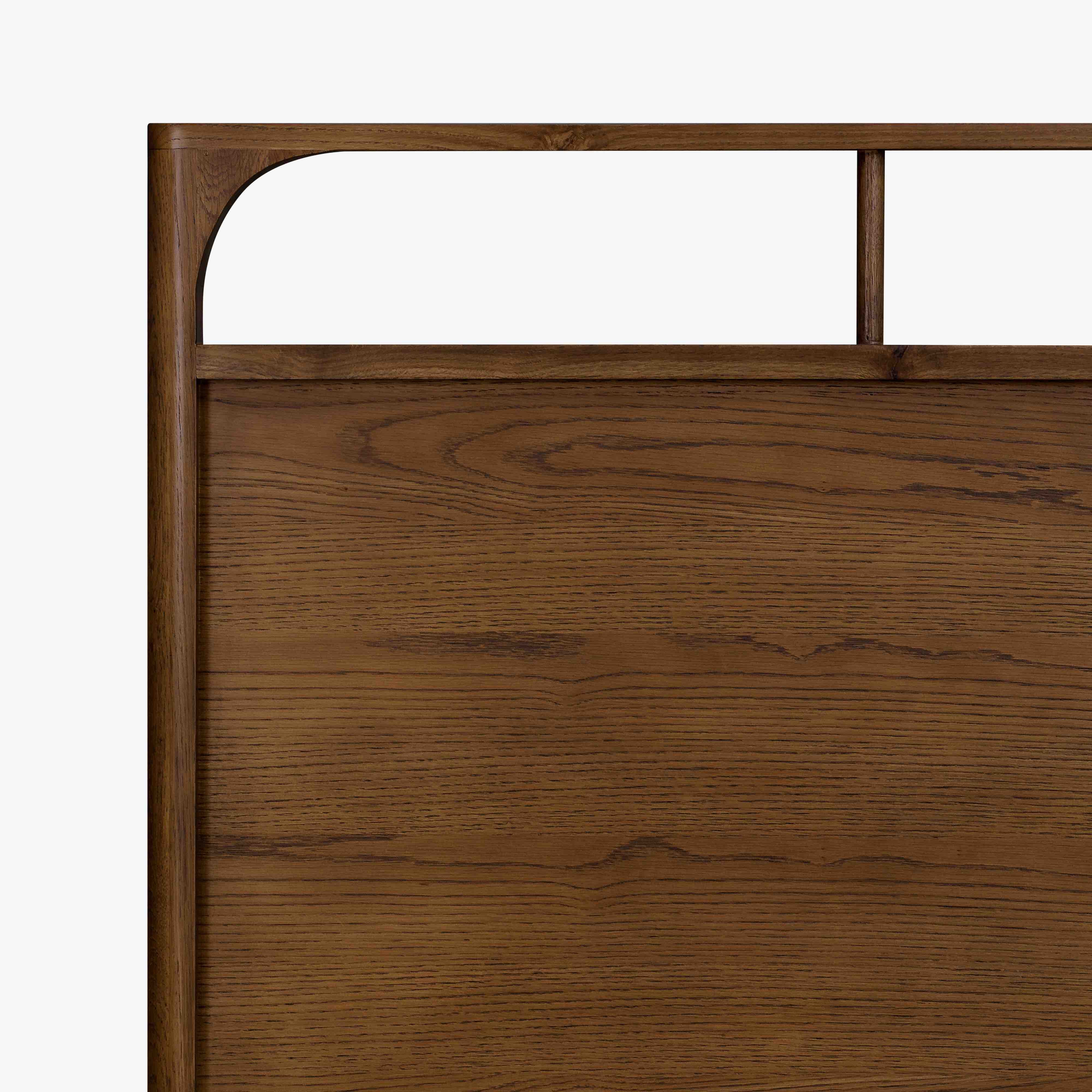 Signal Oak Bed - Walnut Stain | Huck & Peck Signal Oak Bed - Walnut Stain | Huck & Peck
