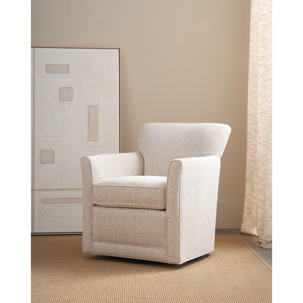 Tessa Swivel Chair in Wheat by Huck & Peck SWIVEL CHAIR Huck and Peck