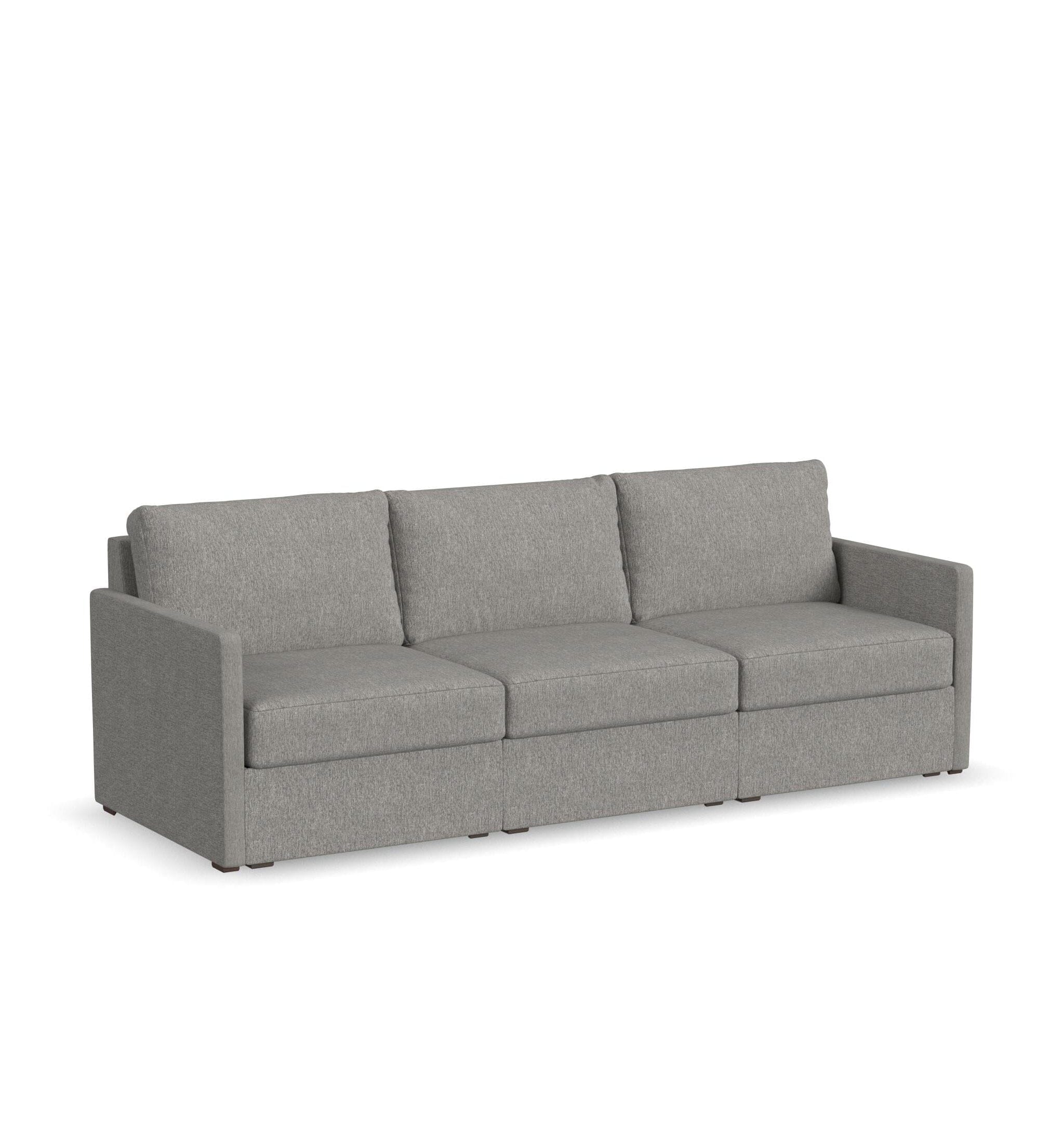 Traditional Sofa with Narrow Arm By Flex Sofa Flex