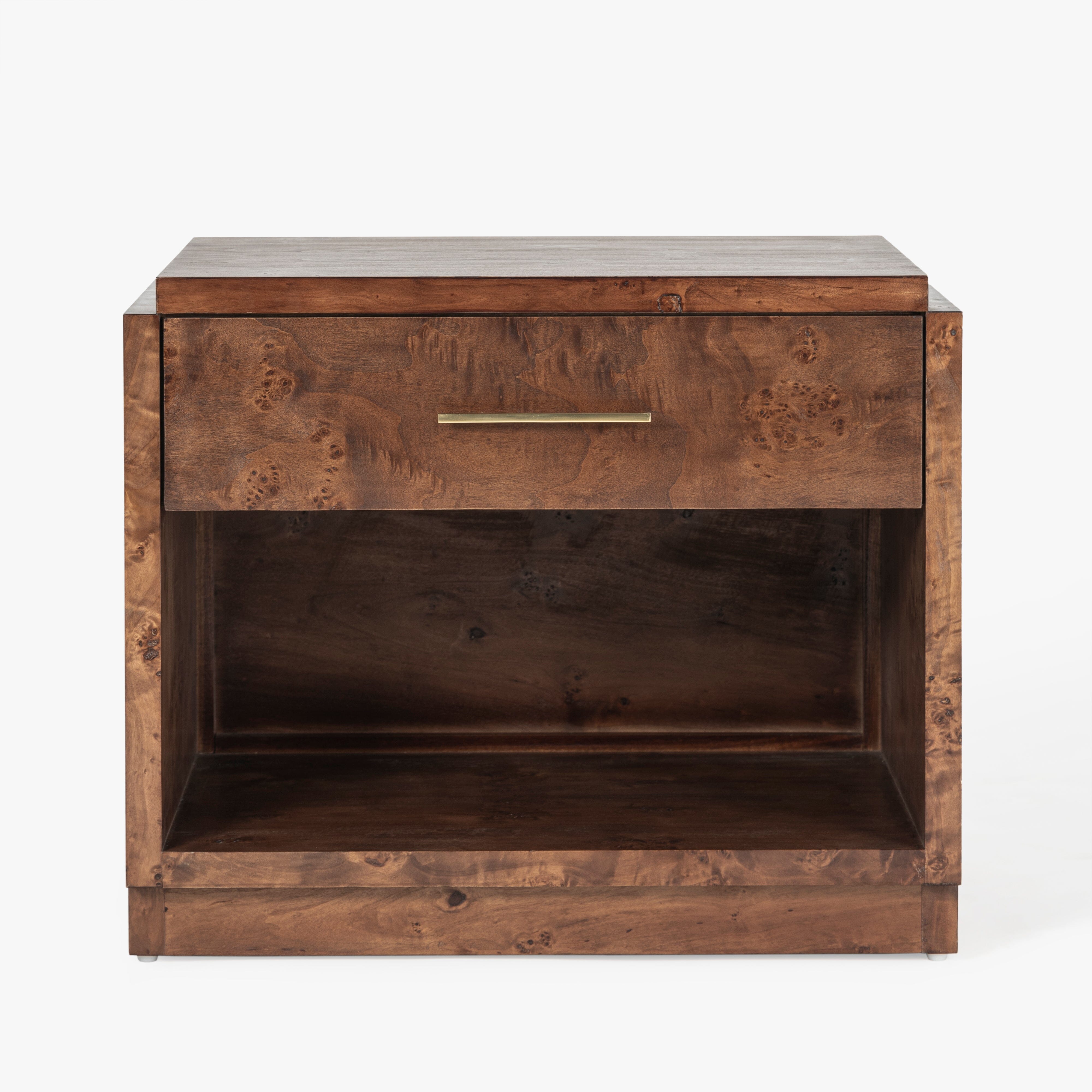 Walden Burl Nightstand Nightstand Huck & Peck