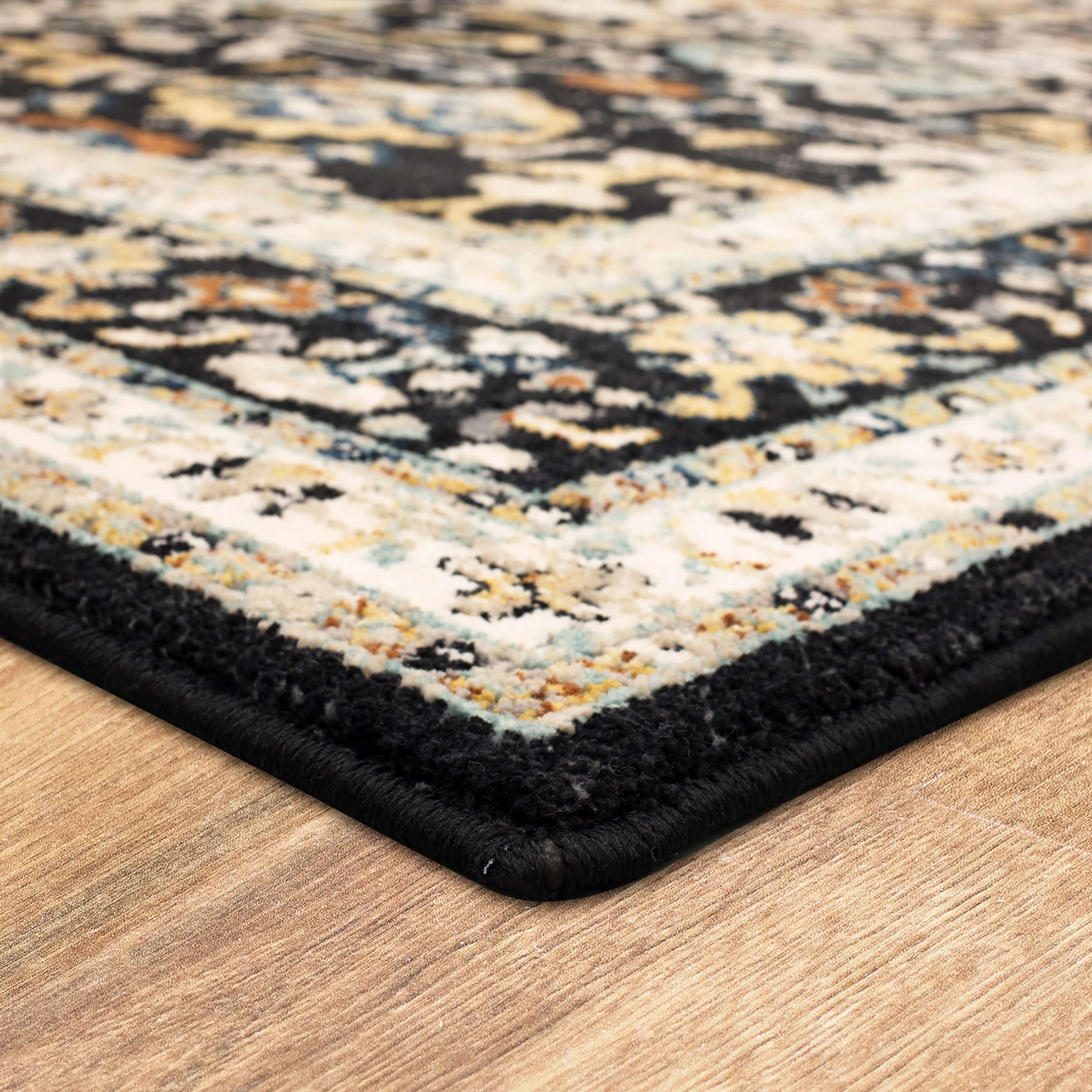 Amphora Black 5' 3" X 7' 10" Karastan Rugs