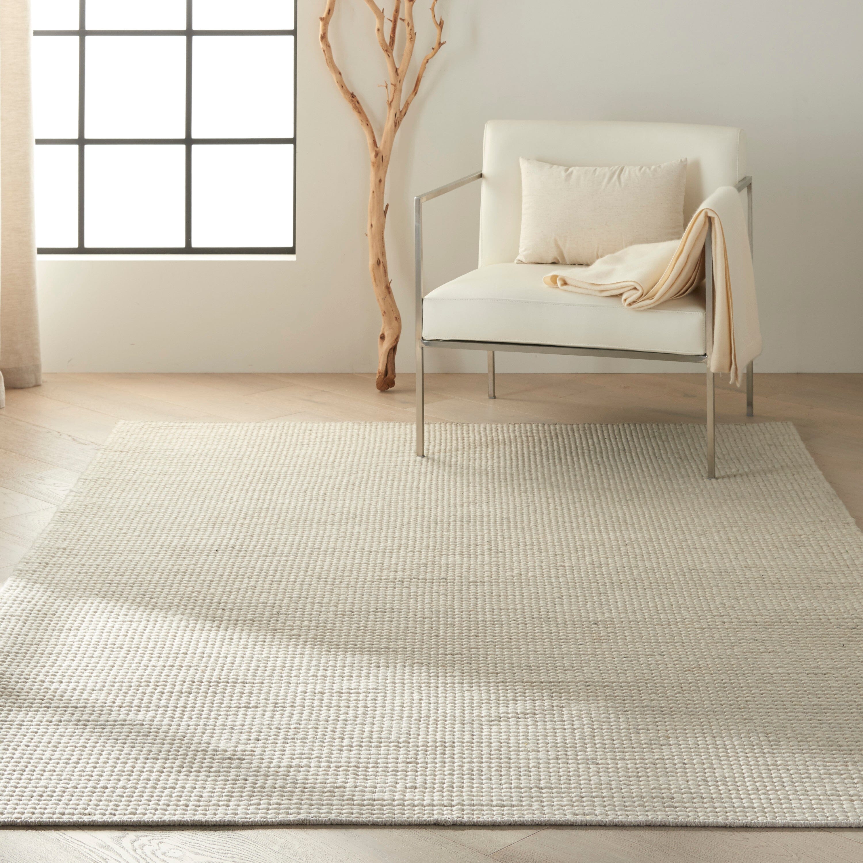 Calvin Klein Home Lowland 4' x 6' Beach Rock Modern Indoor Rug Rug Calvin Klein Home