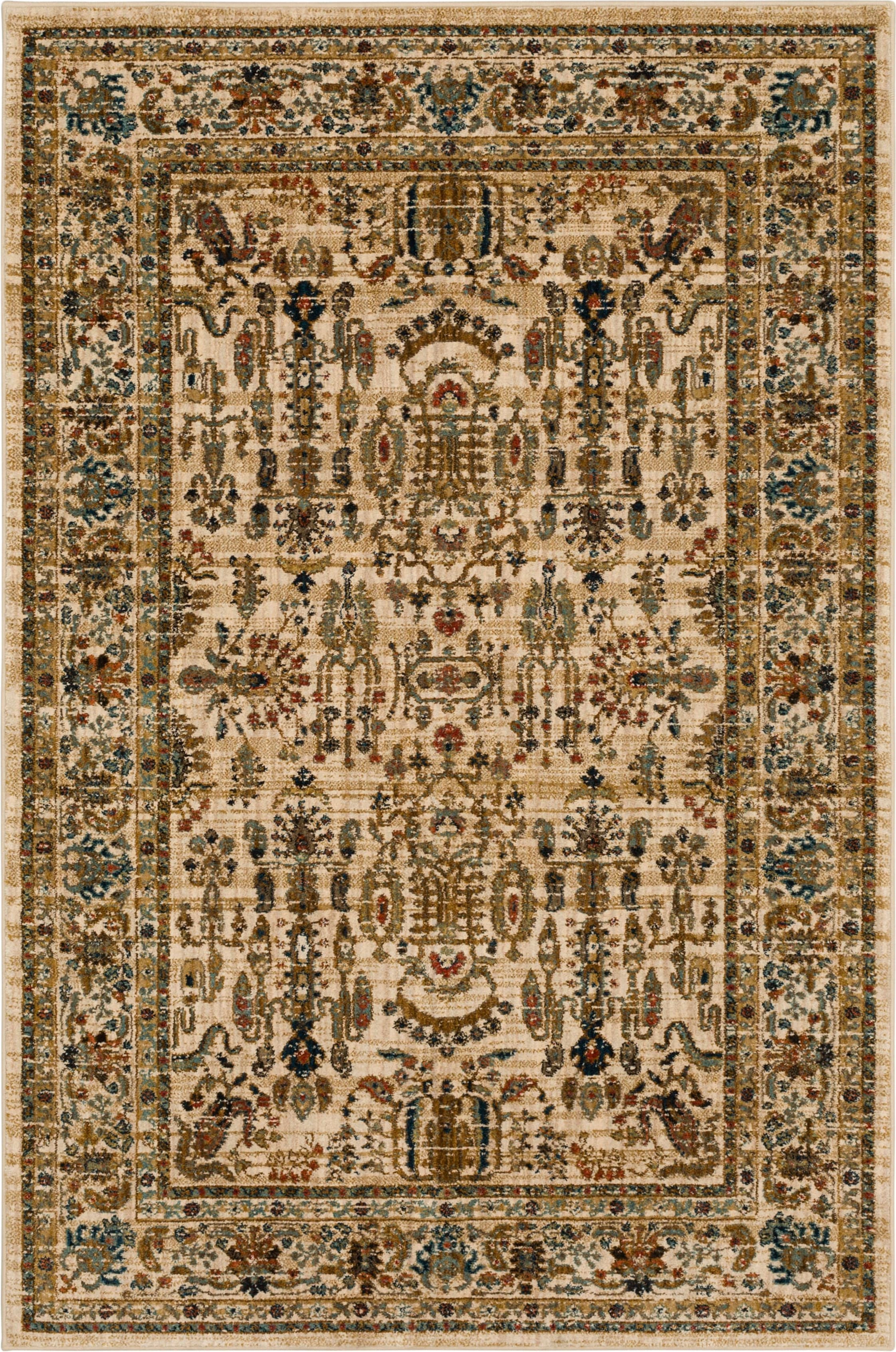 Cassia Cream 3' 5" X 5' 5" Karastan Rugs