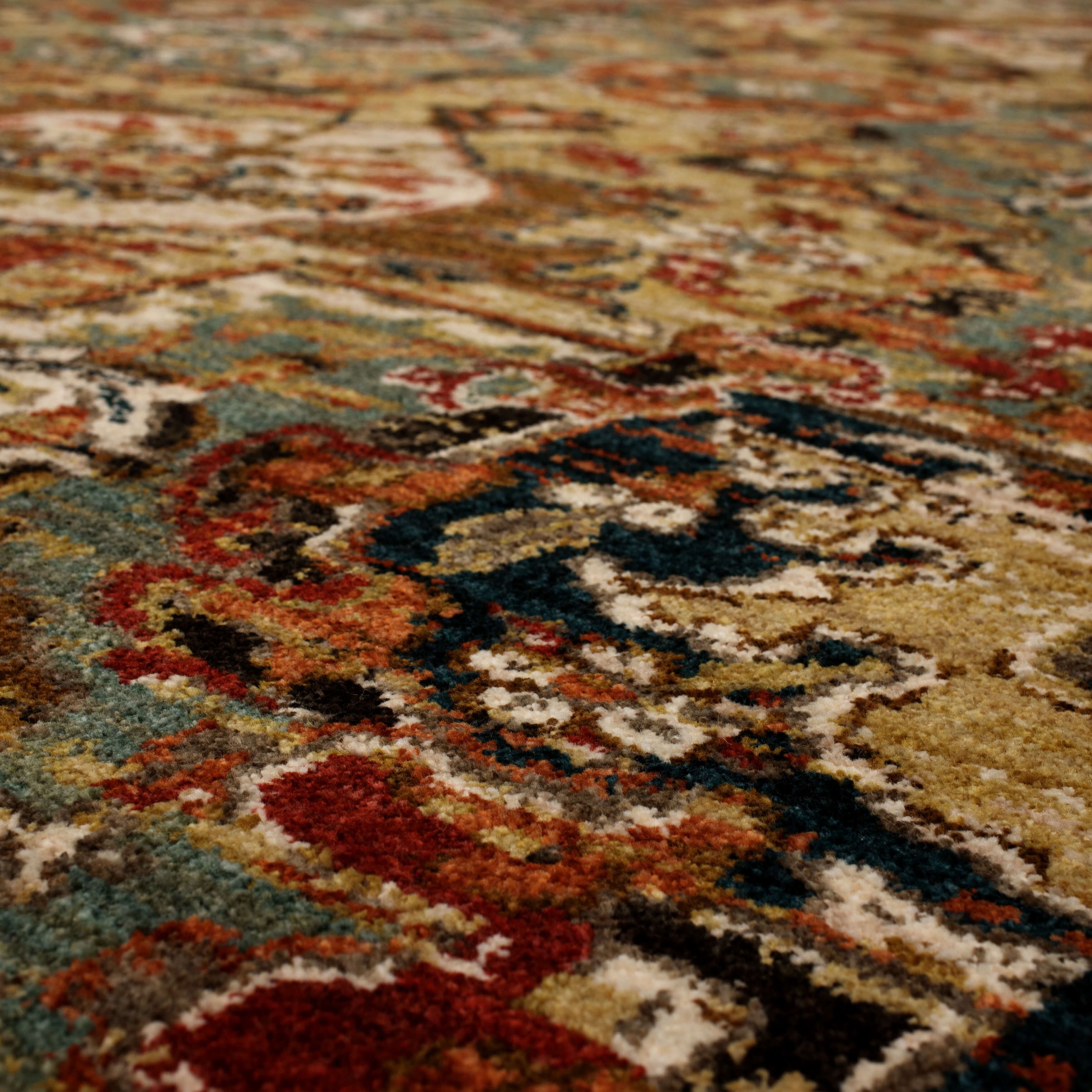 Dhahar Aquamarine 5' 3" X 7' 10" Karastan Rugs