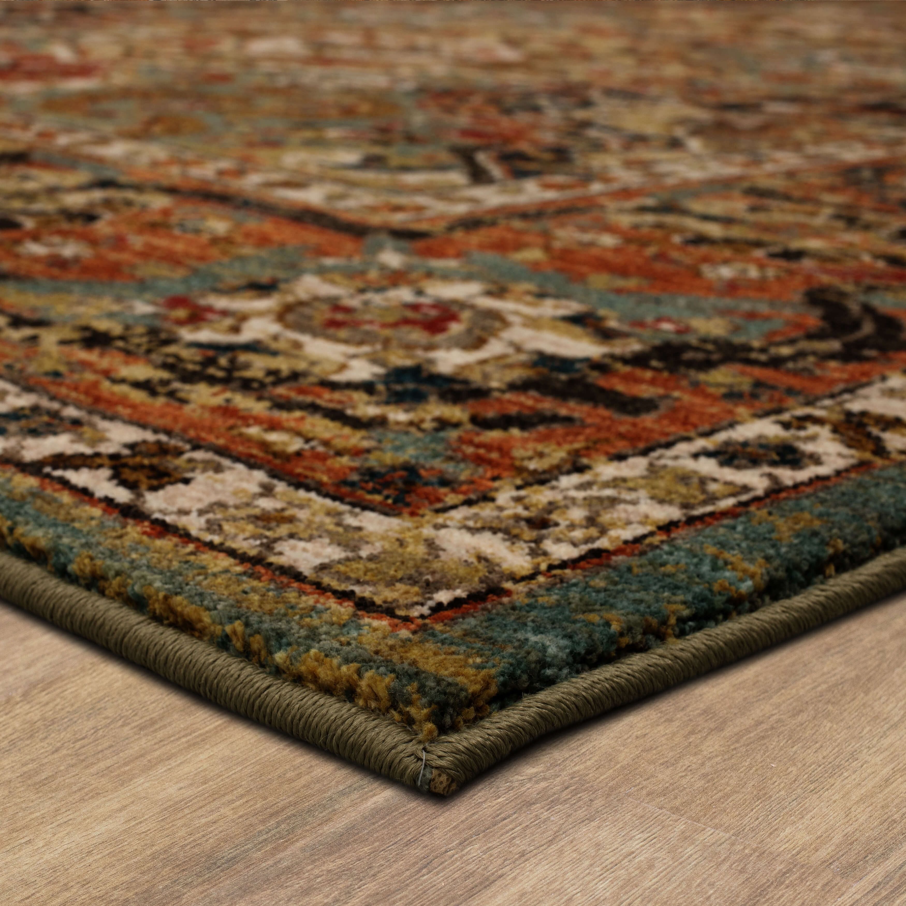 Dhahar Aquamarine 5' 3" X 7' 10" Karastan Rugs