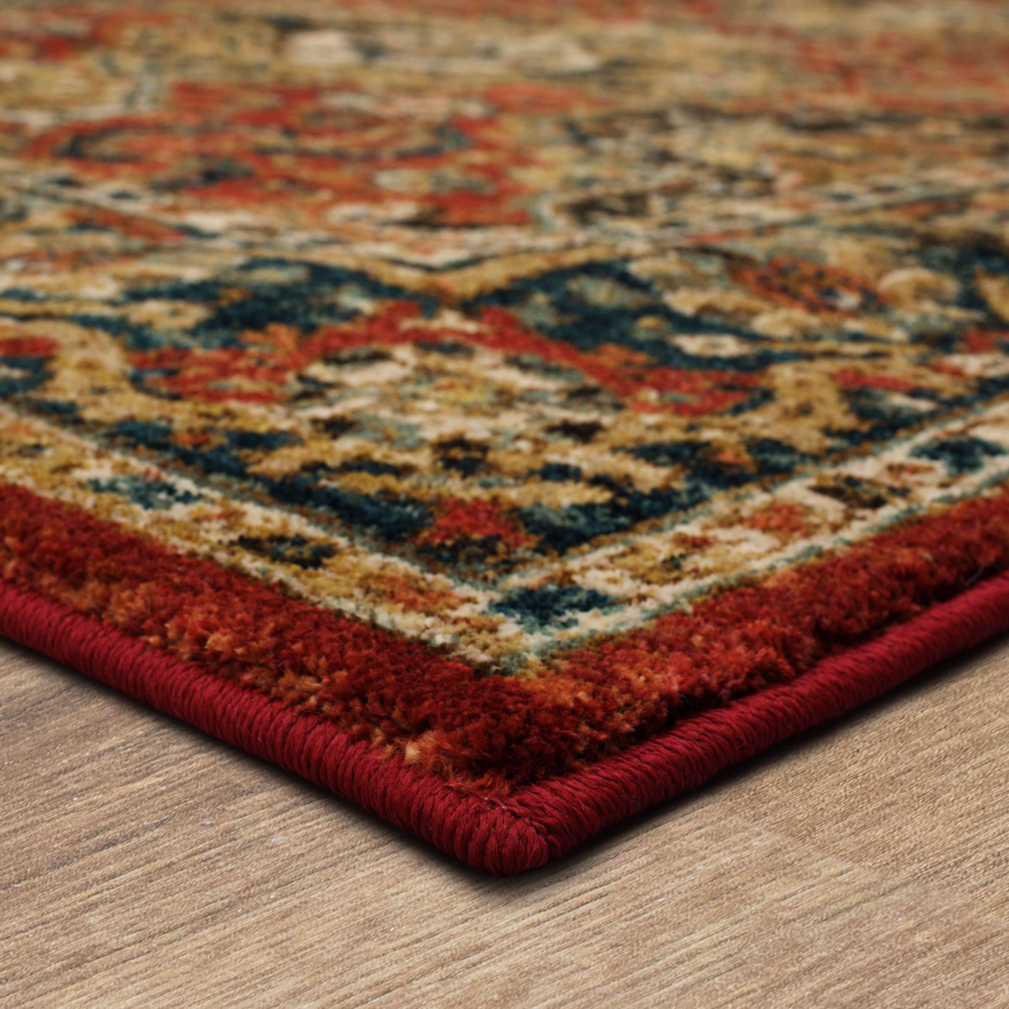 Dhahar Garnet 1' 6" X 1' 6" Karastan Rugs