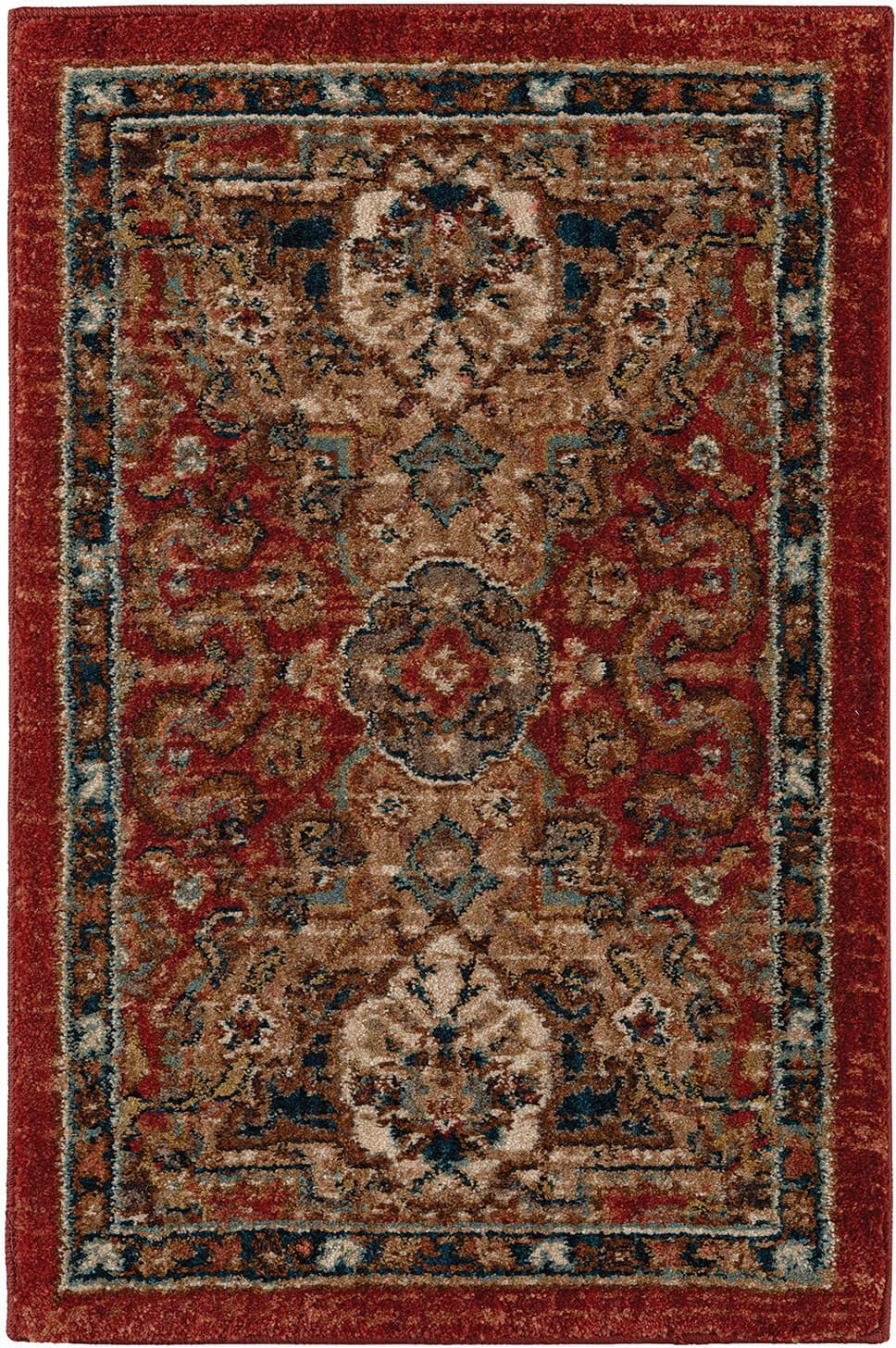 Dhahar Garnet 1' 6" X 1' 6" Karastan Rugs