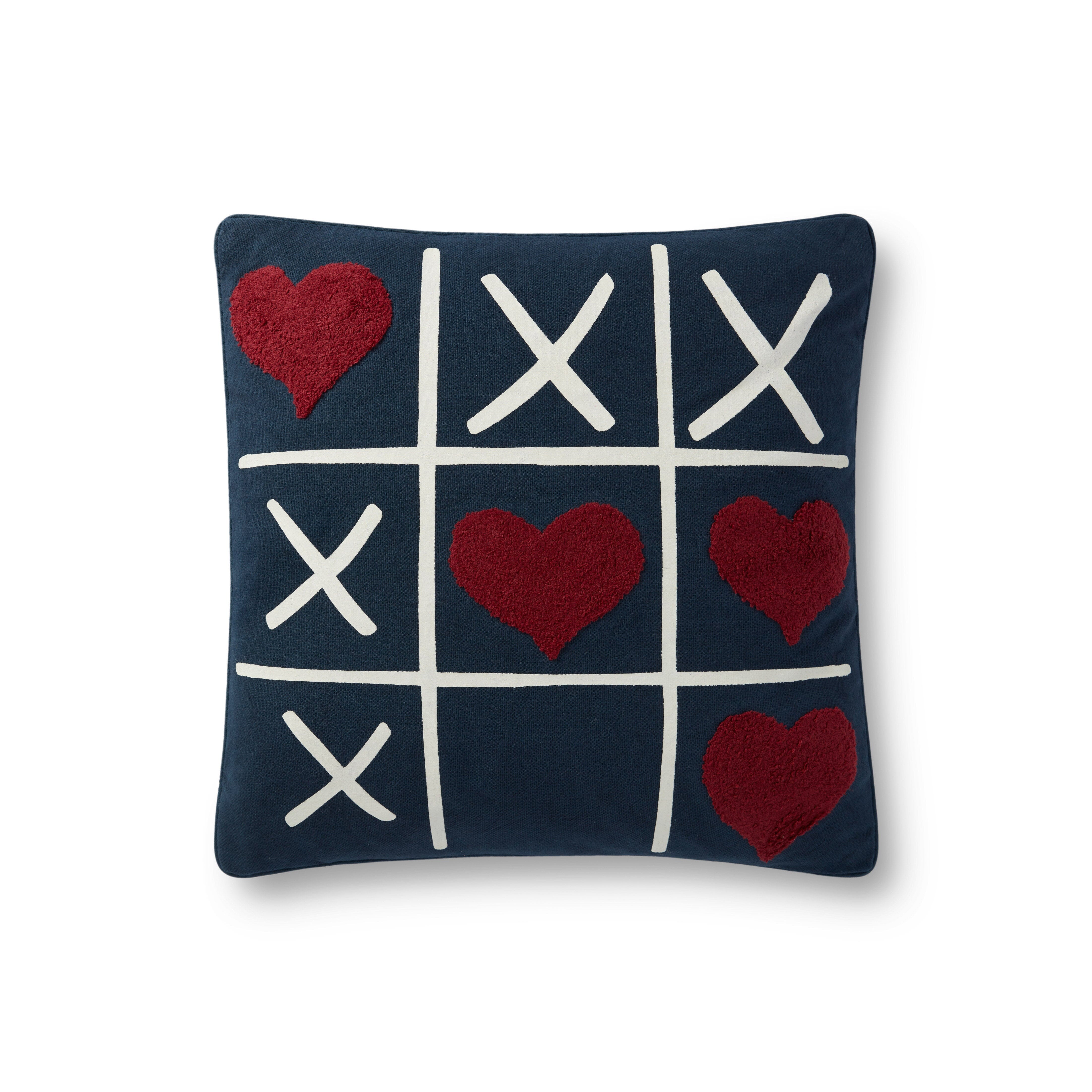 ED Ellen DeGeneres Crafted by Loloi Pillow | Blue ED Ellen DeGeneres Crafted by Loloi