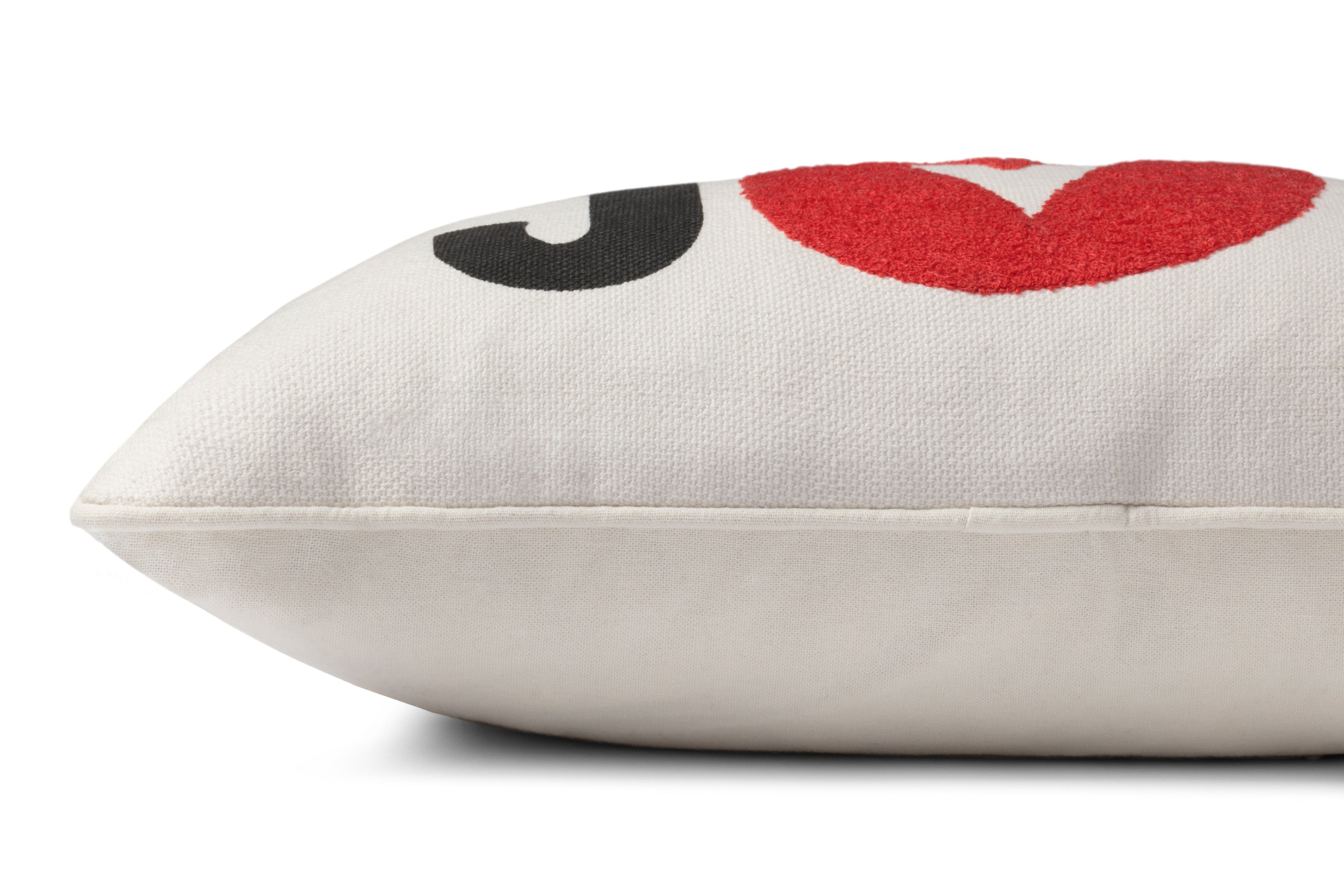 ED Ellen DeGeneres Crafted by Loloi Pillow | Ivory / Multi ED Ellen DeGeneres Crafted by Loloi