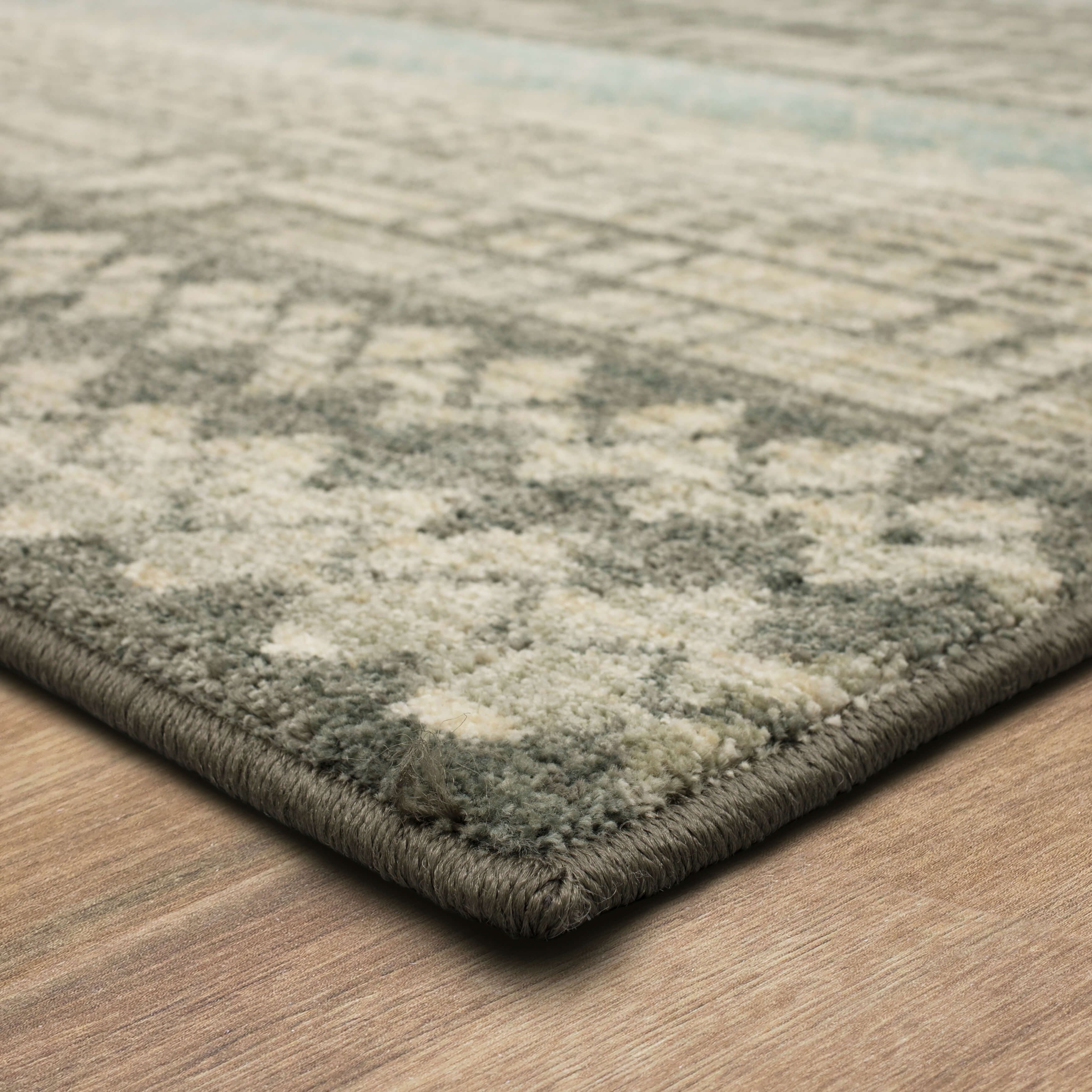 Eddleston Ash Grey 6' 6" X 9' 6" Karastan Rugs