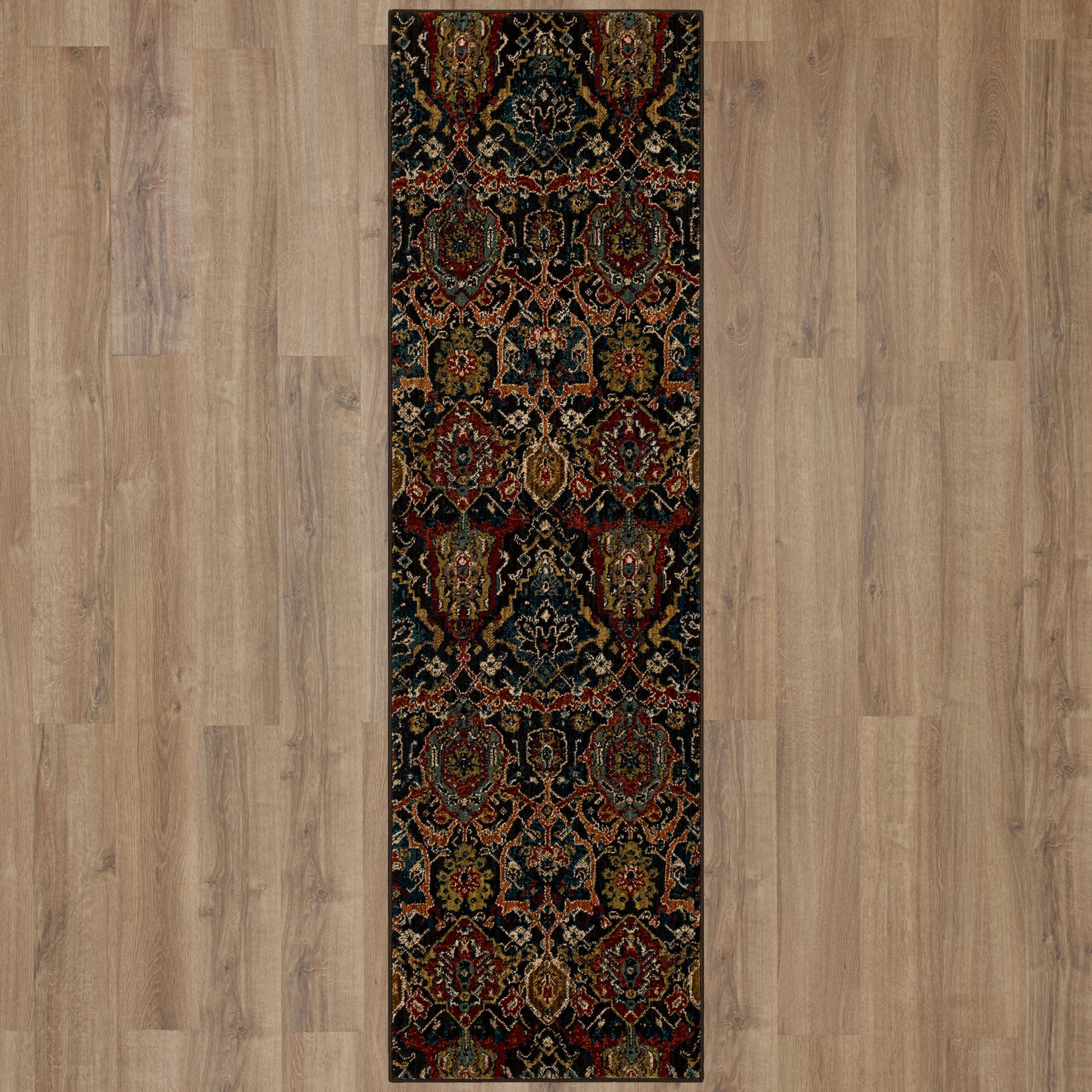 Glenmore Charcoal 2' 4" X 7' 10" Karastan Rugs