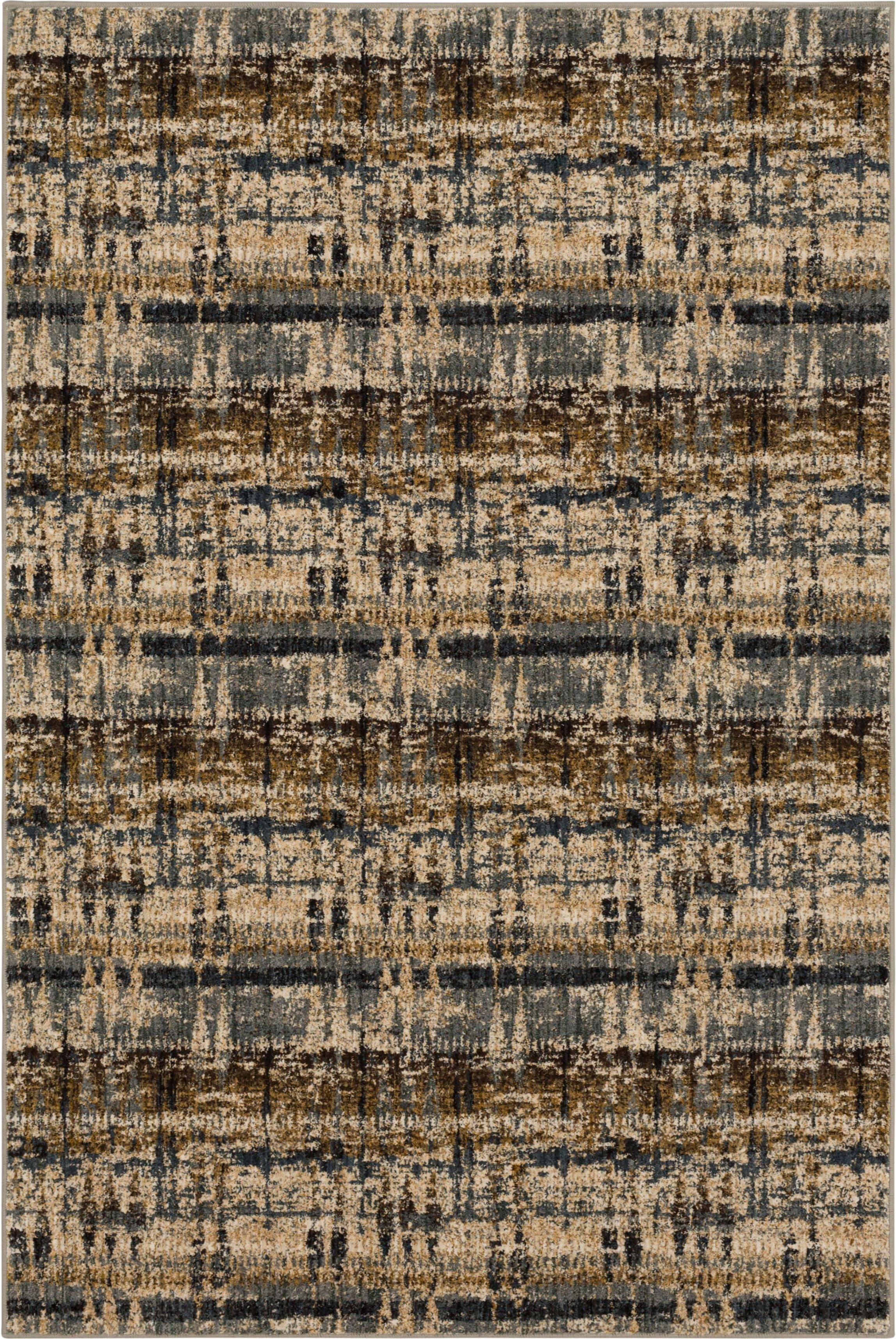 Kaleidoscopic Denim 2' X 3' Karastan Rugs