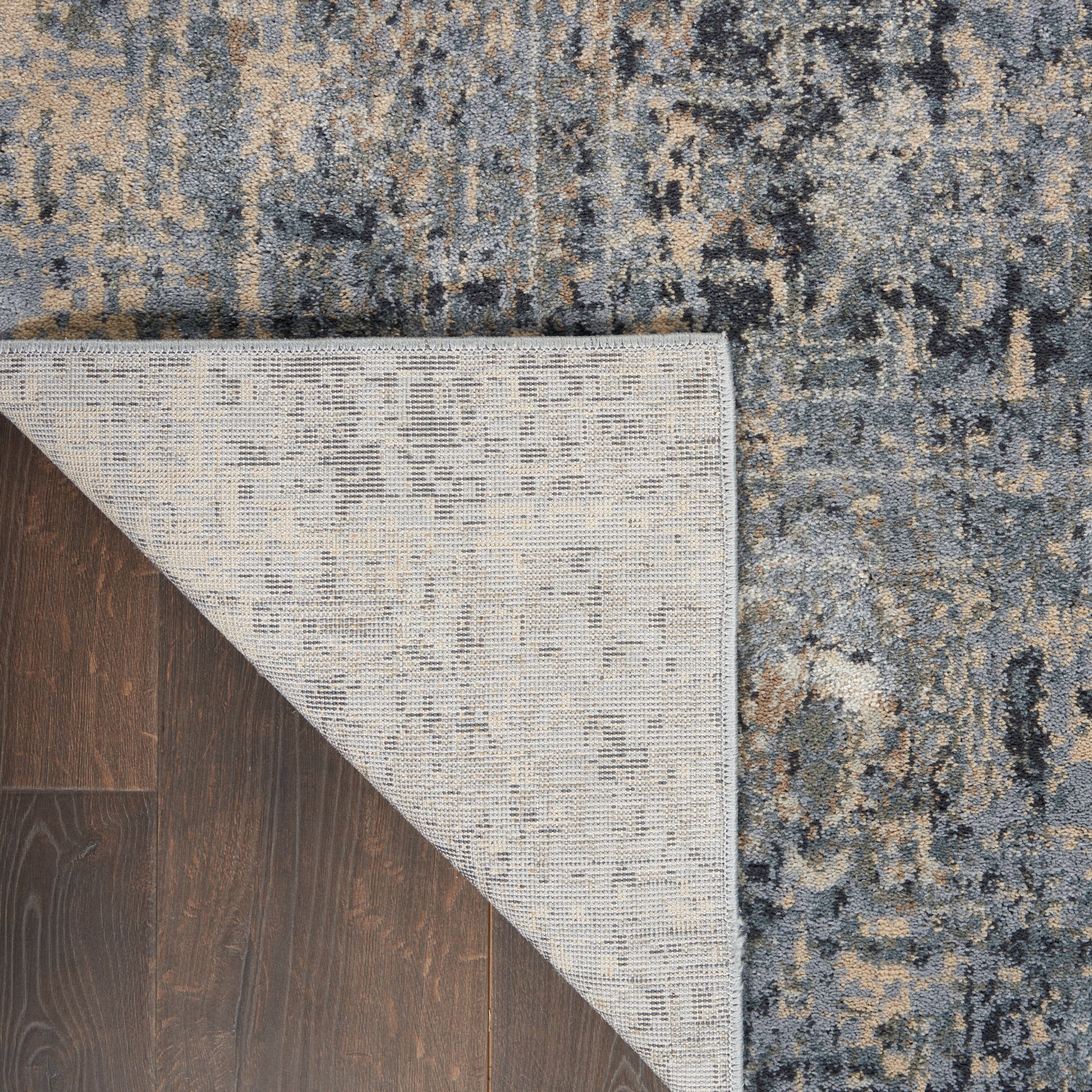 Kathy Ireland Moroccan Celebration 2'2" x 3'9" Slate Vintage Indoor Rug Rug Kathy Ireland