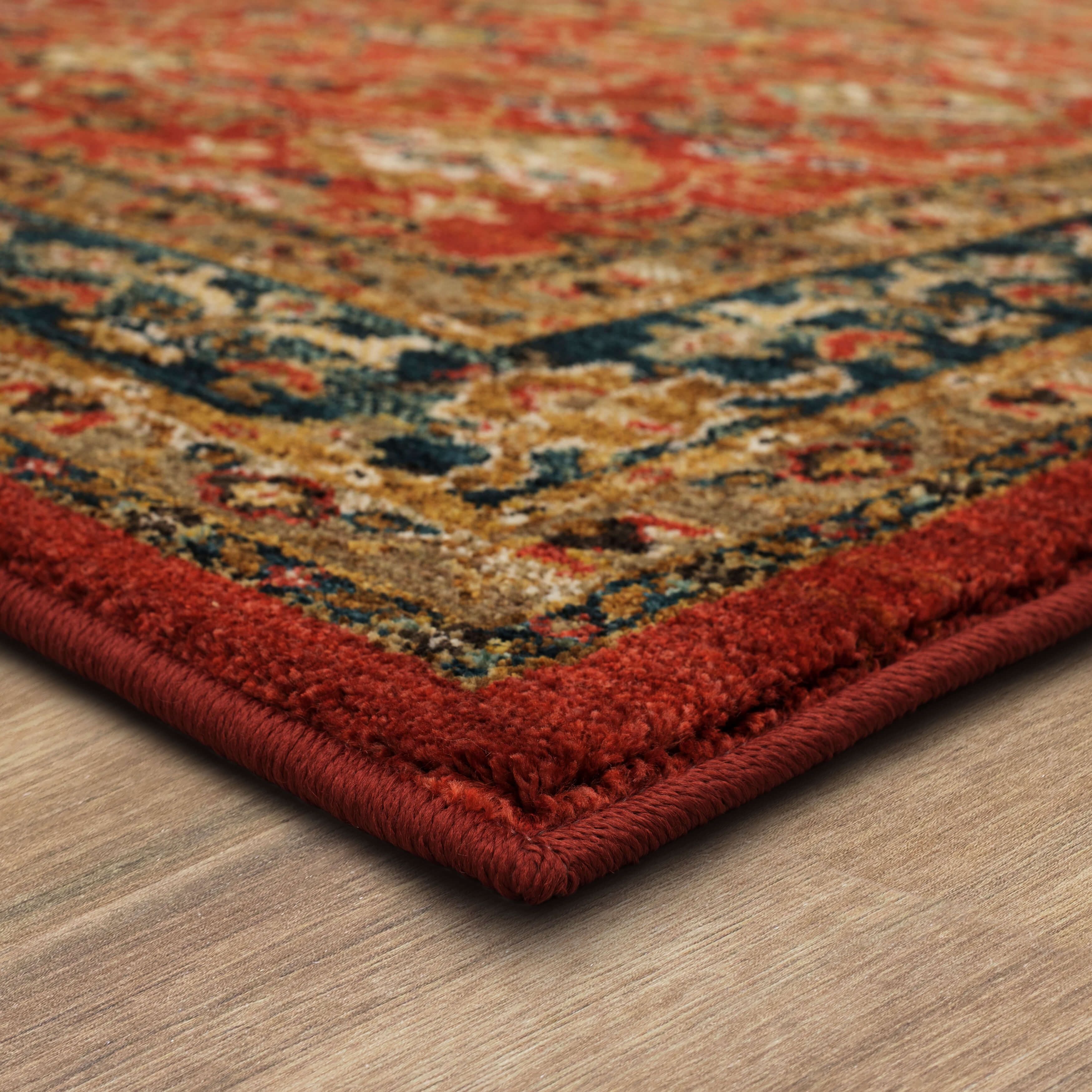 Keralam Garnet 1' 6" X 1' 6" Karastan Rugs