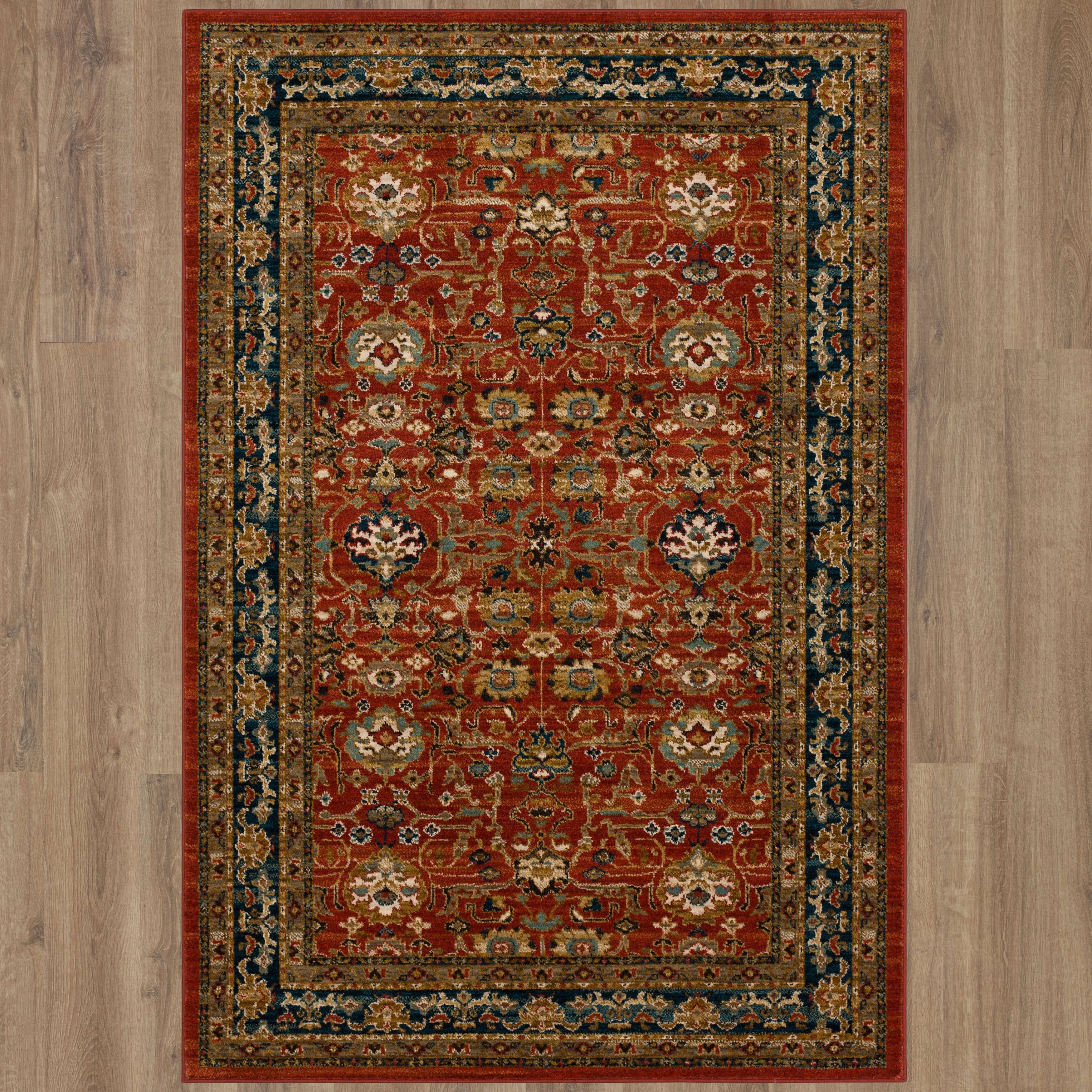 Keralam Garnet 1' 6" X 1' 6" Karastan Rugs