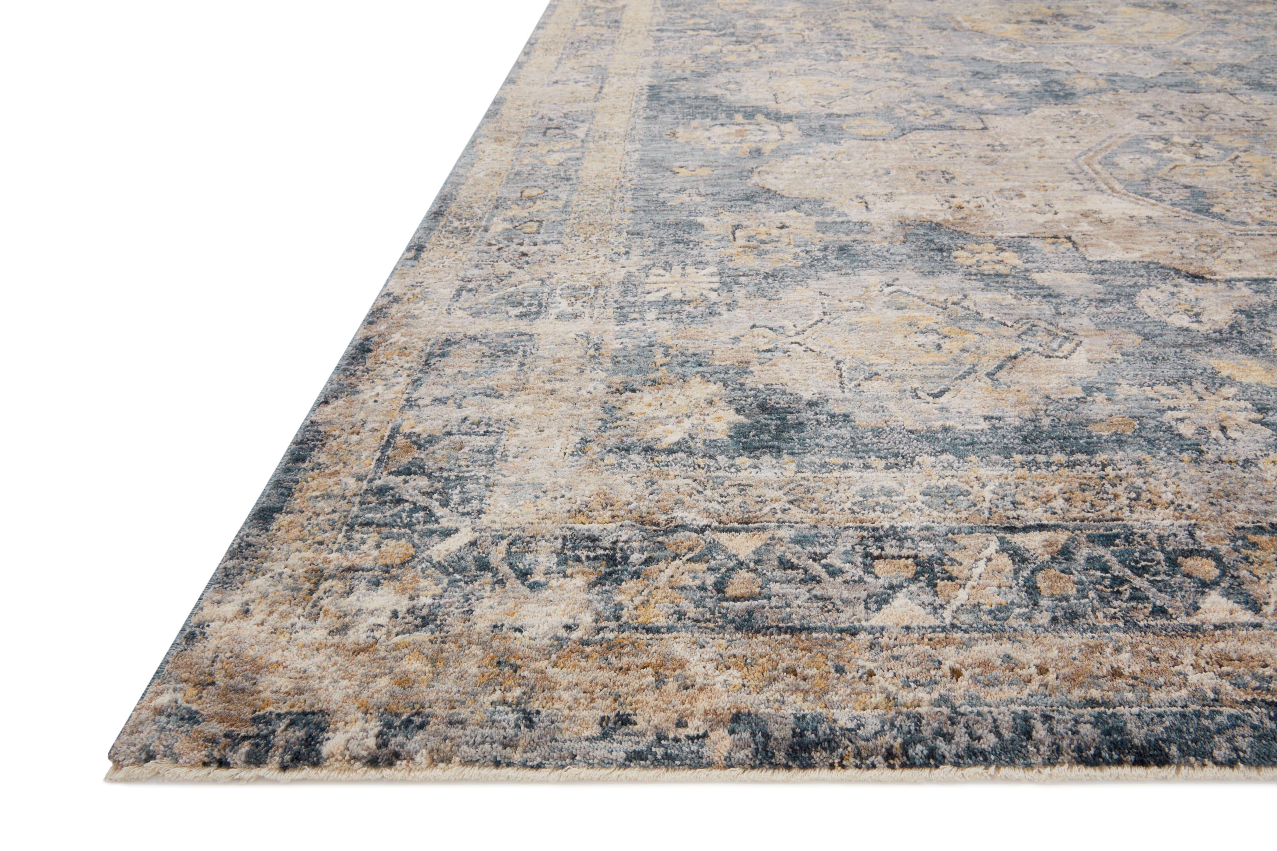 Loloi Gaia Rug | Denim / Taupe Loloi