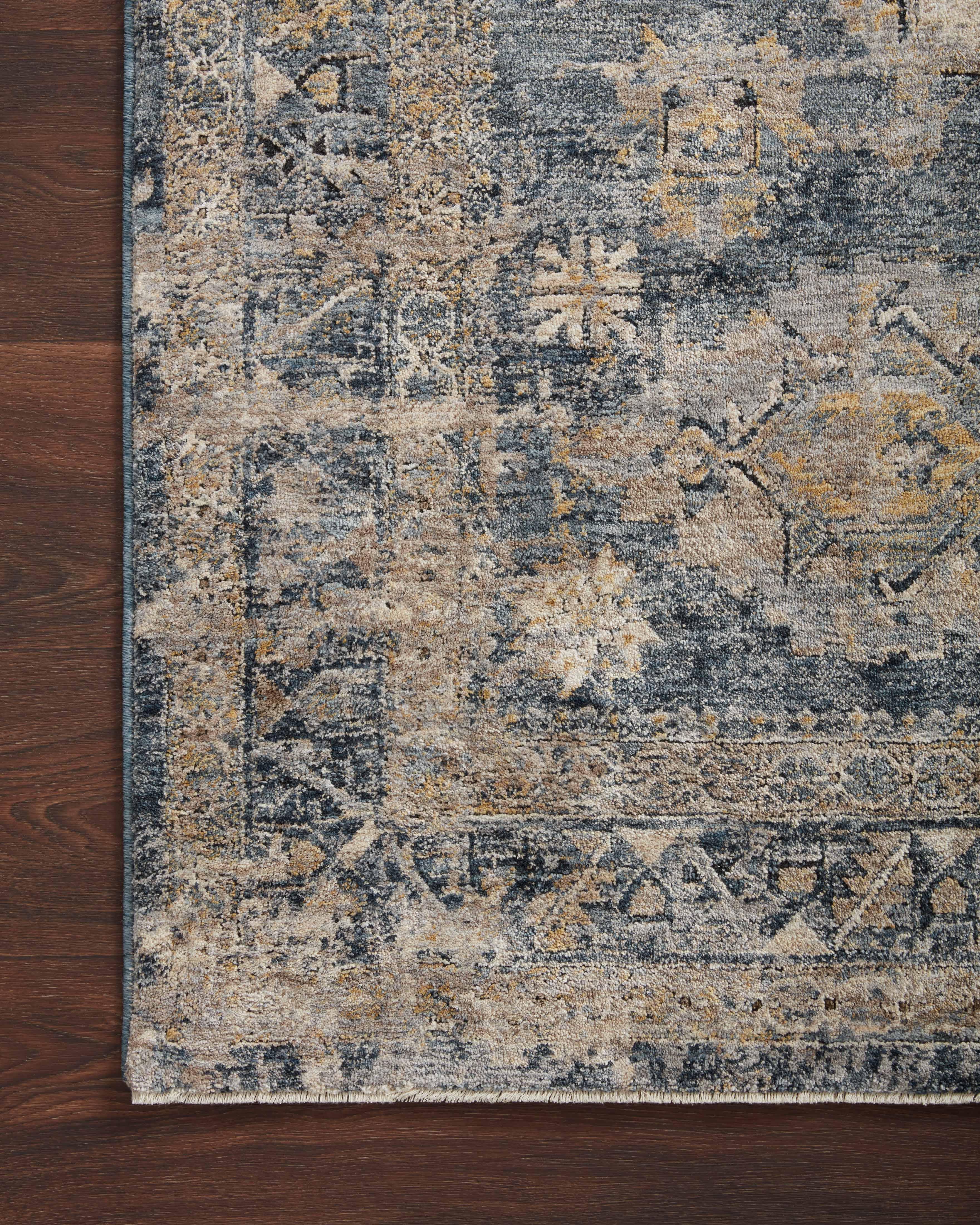 Loloi Gaia Rug | Denim / Taupe Loloi