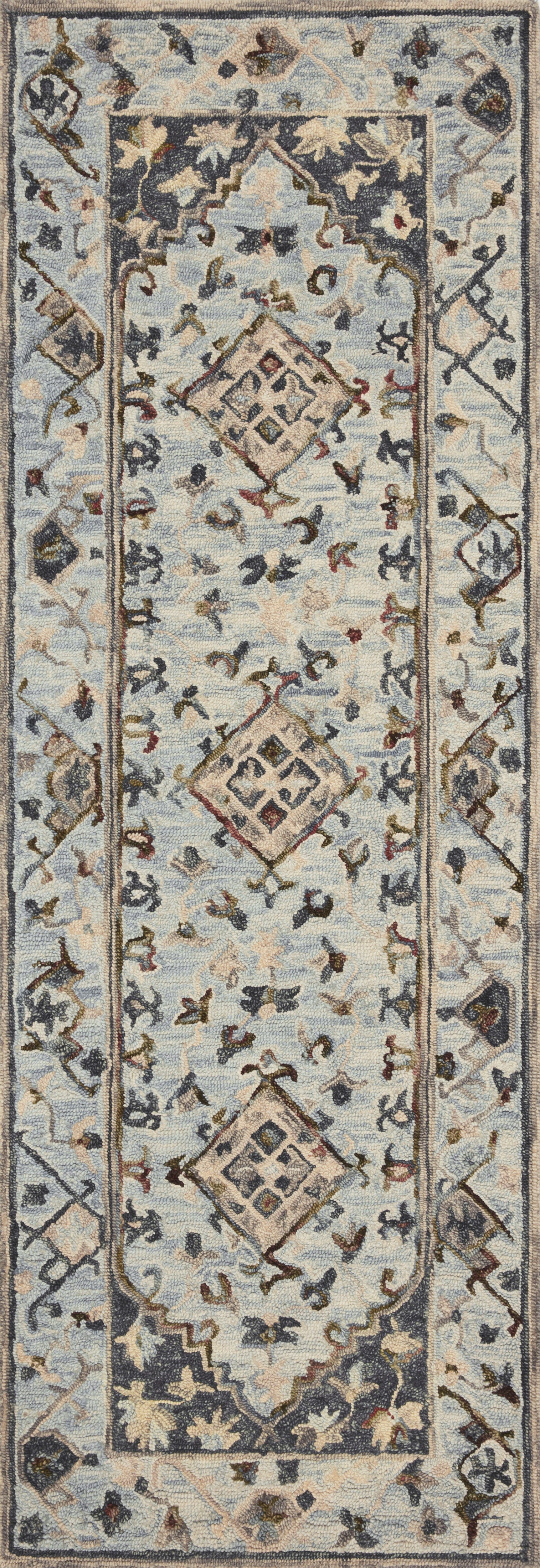 Loloi II Beatty Rug | Lt. Blue / Blue Loloi