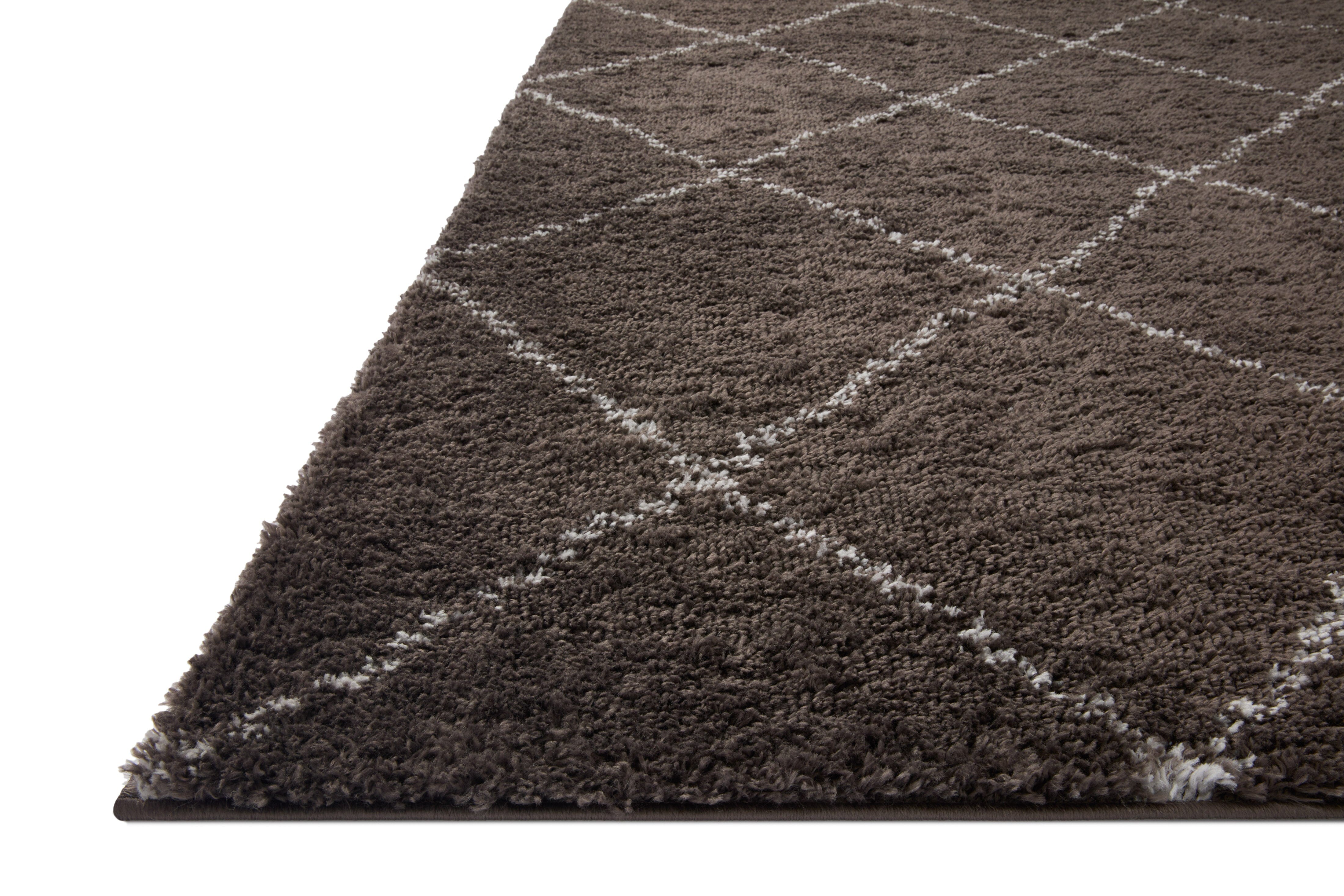 Loloi II Bliss Shag Rug | Bark / Grey Loloi