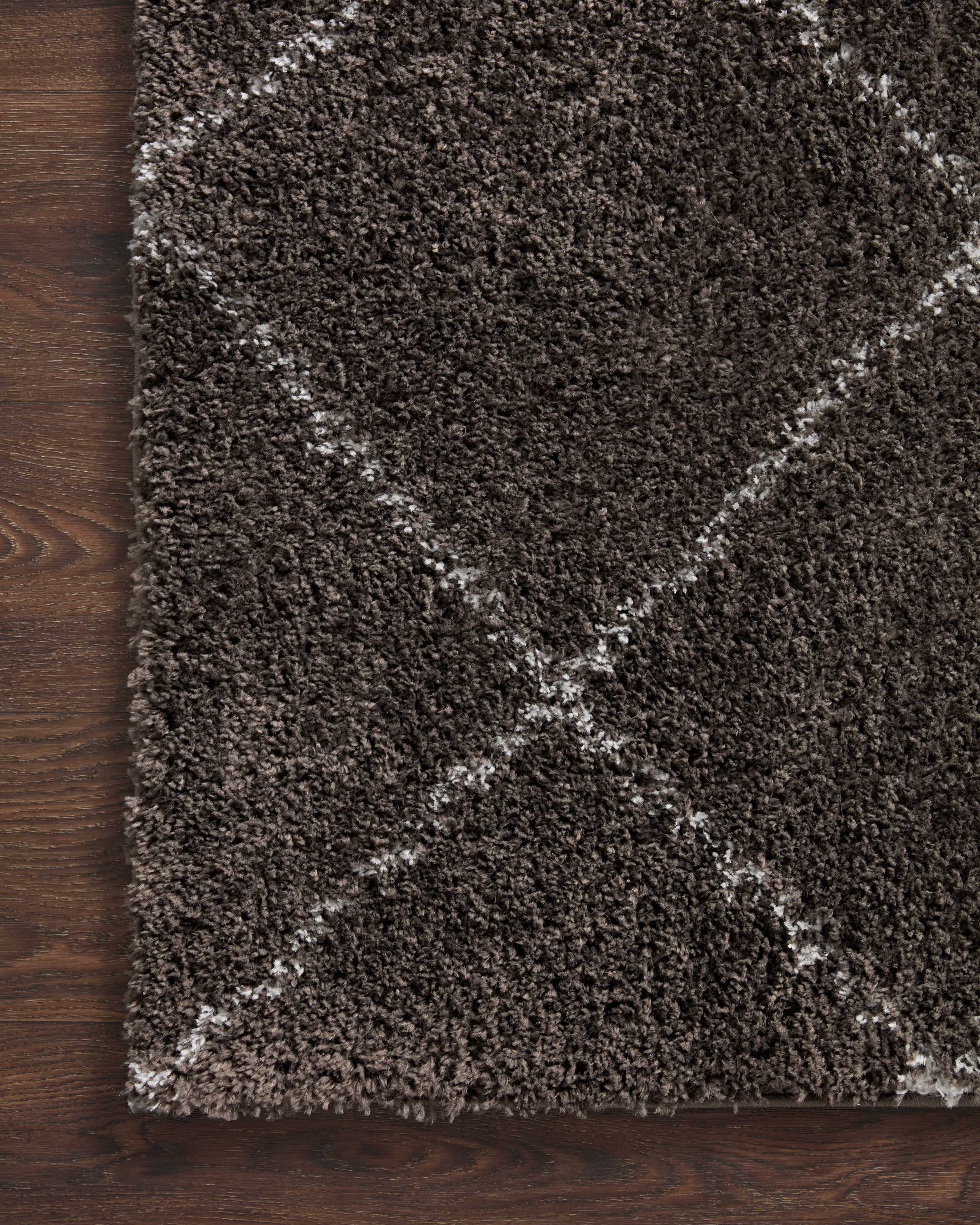 Loloi II Bliss Shag Rug | Bark / Grey Loloi