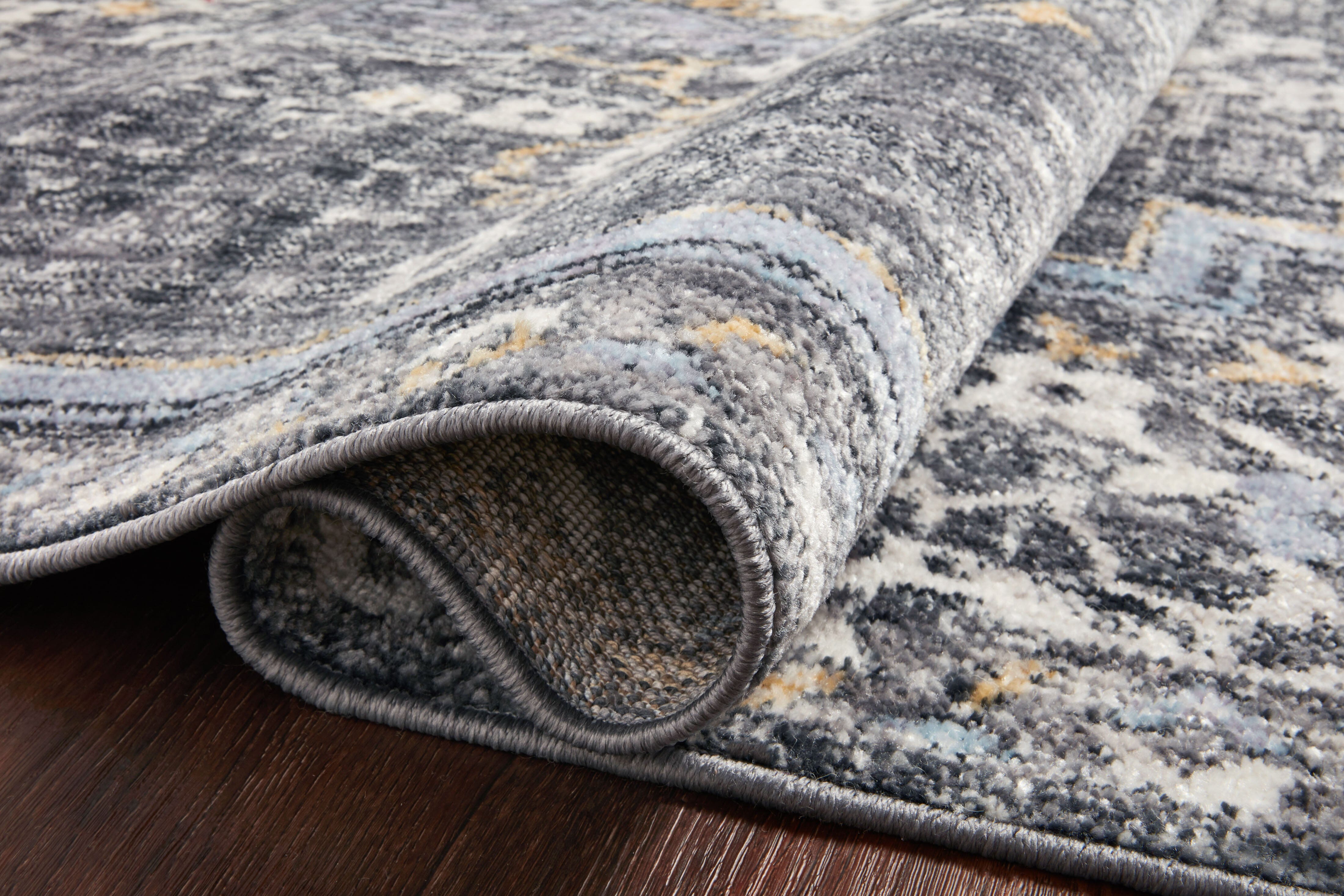 Loloi II Cassandra Rug | Charcoal / Gold Loloi