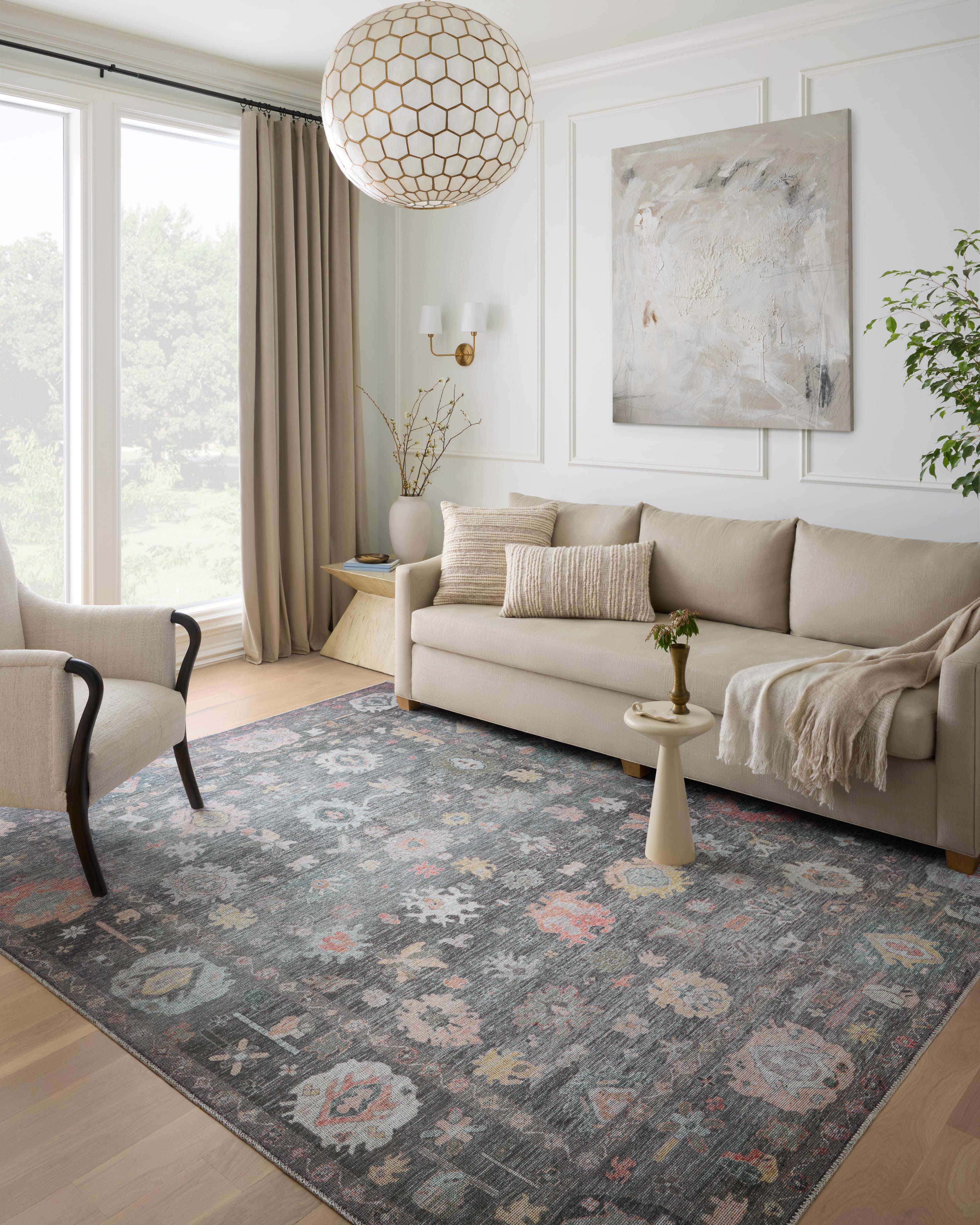 Loloi II Elysium Rug | Charcoal / Multi Loloi